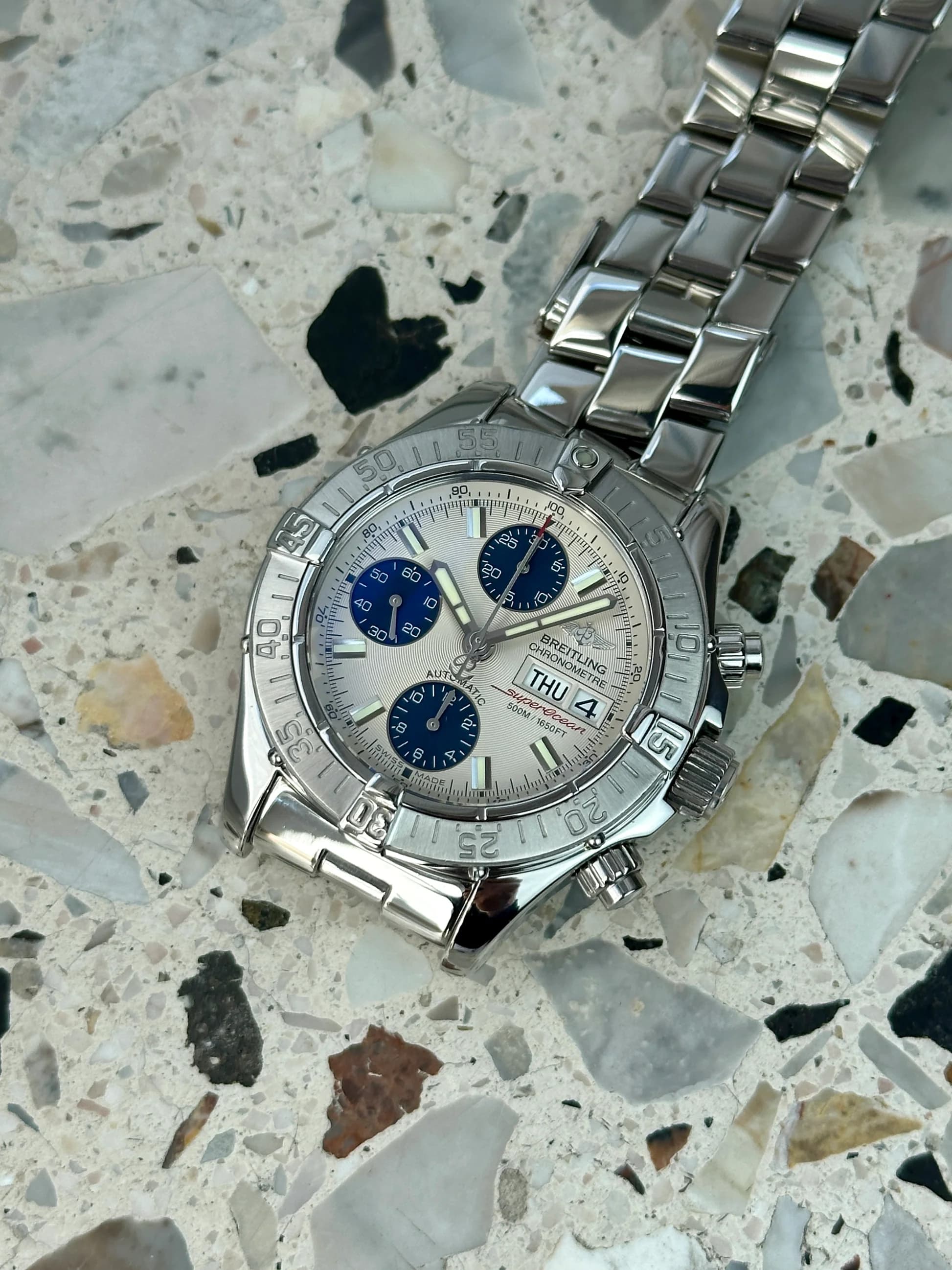 Breitling Superocean – Ref. A13340, very good – Image 1/14
