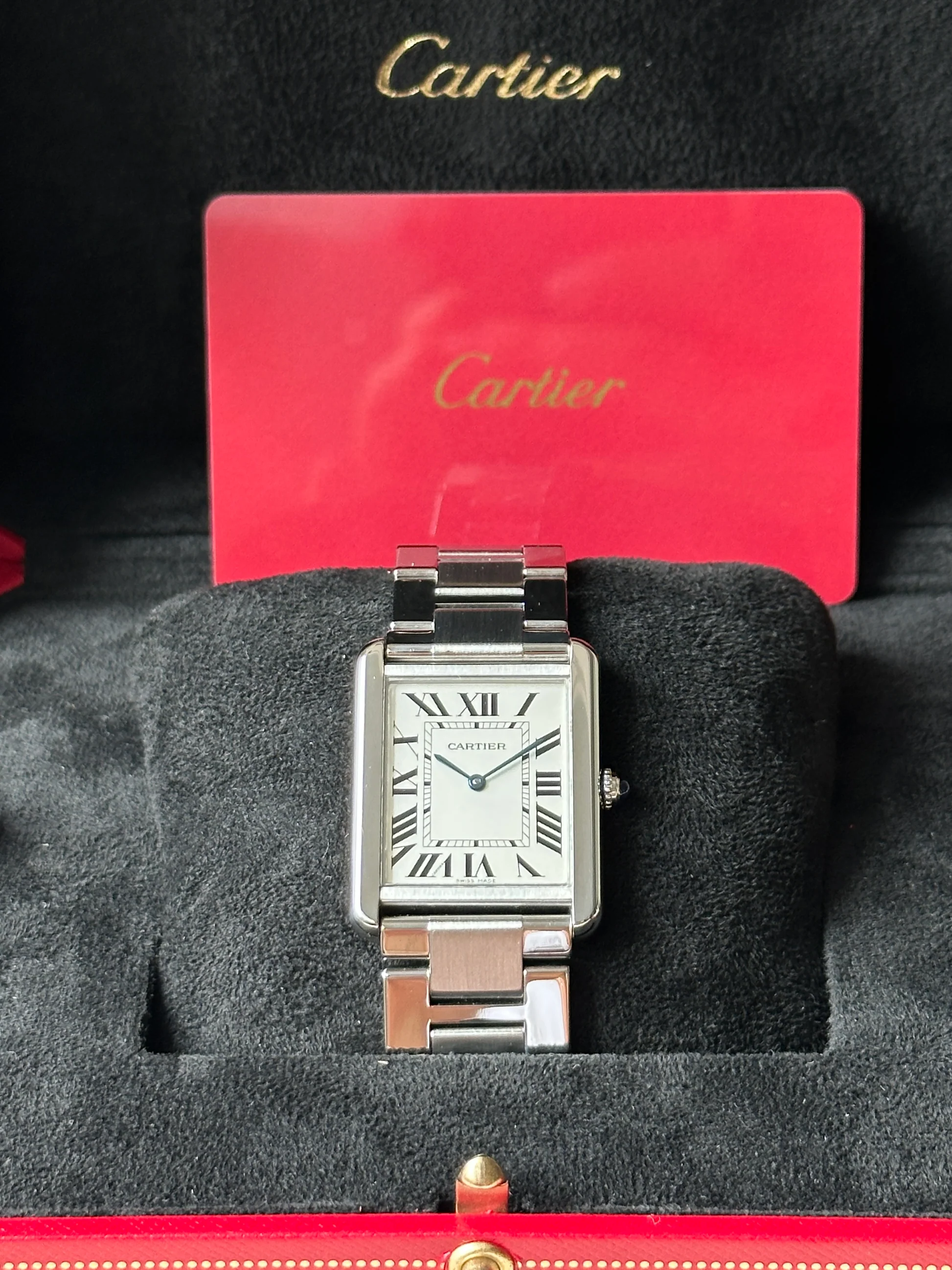 Cartier Tank Solo – Ref. W5200014, Sehr gut – 10/13