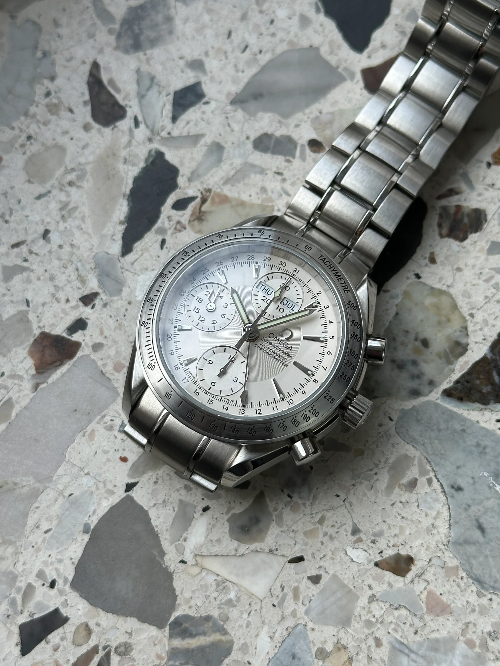 Omega Speedmaster – Ref. 3221.30, Sehr gut – 7/14