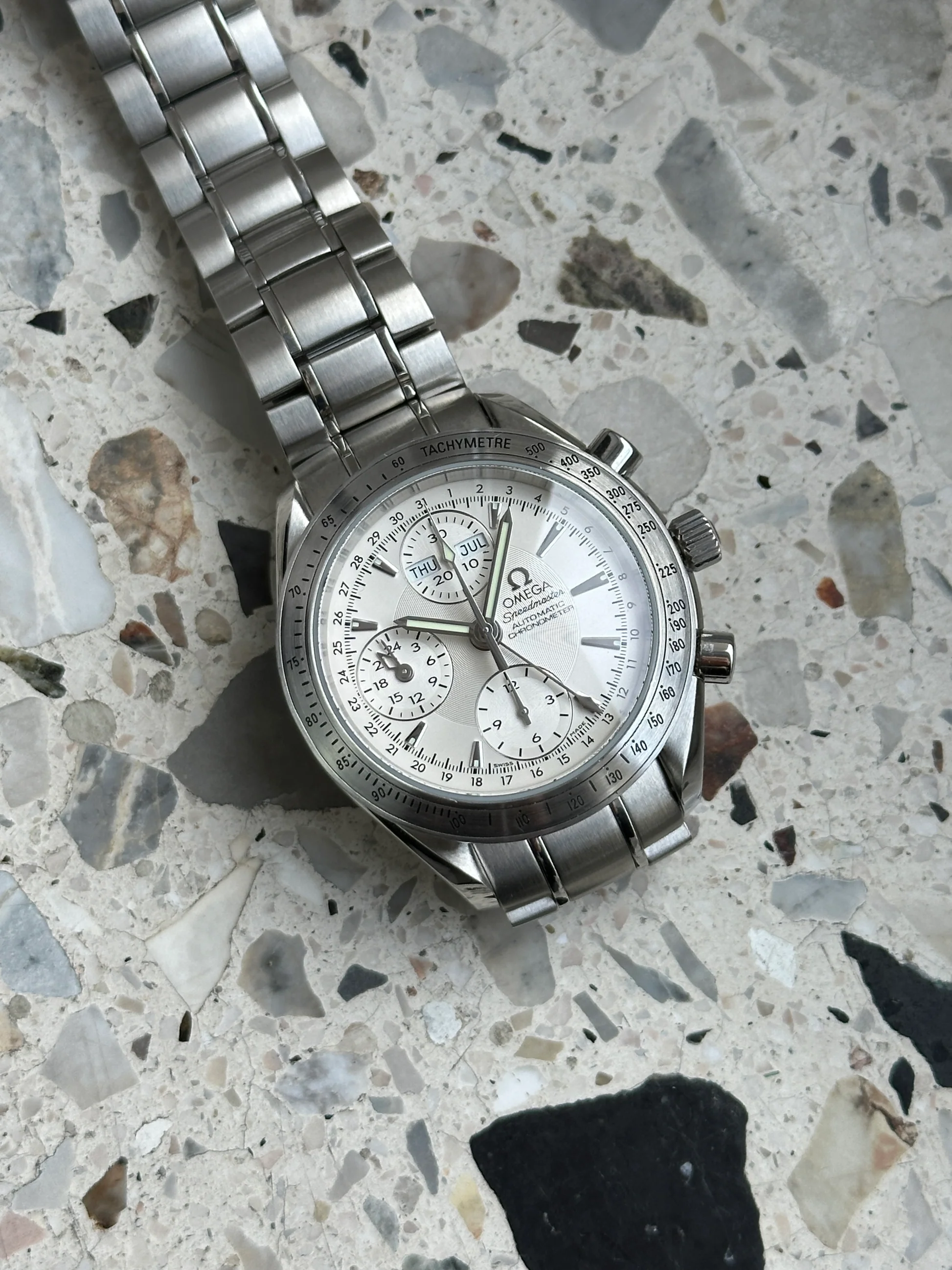 Omega Speedmaster – Ref. 3221.30, Sehr gut – 8/14