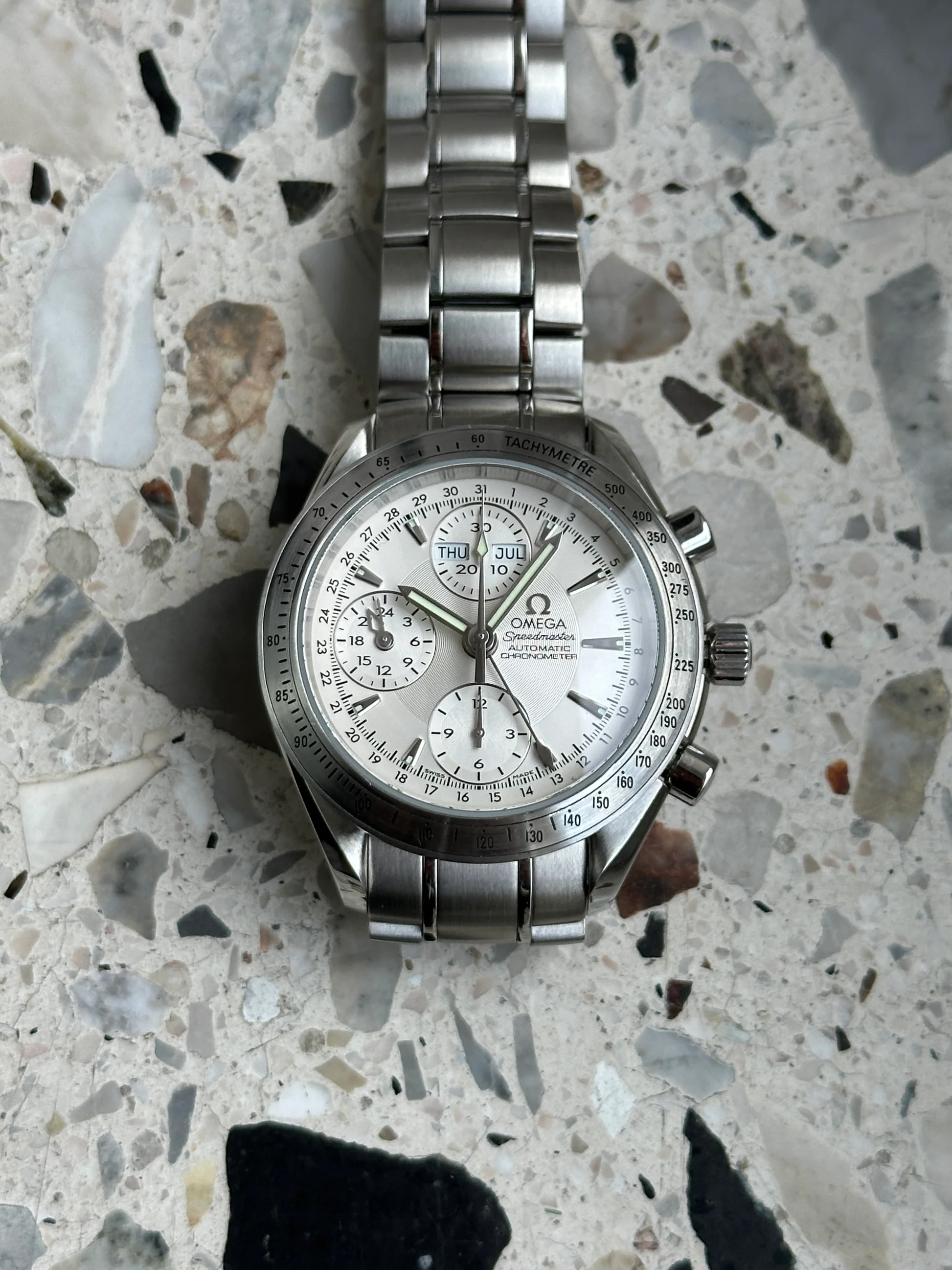 Omega Speedmaster – Ref. 3221.30, Sehr gut – 10/14