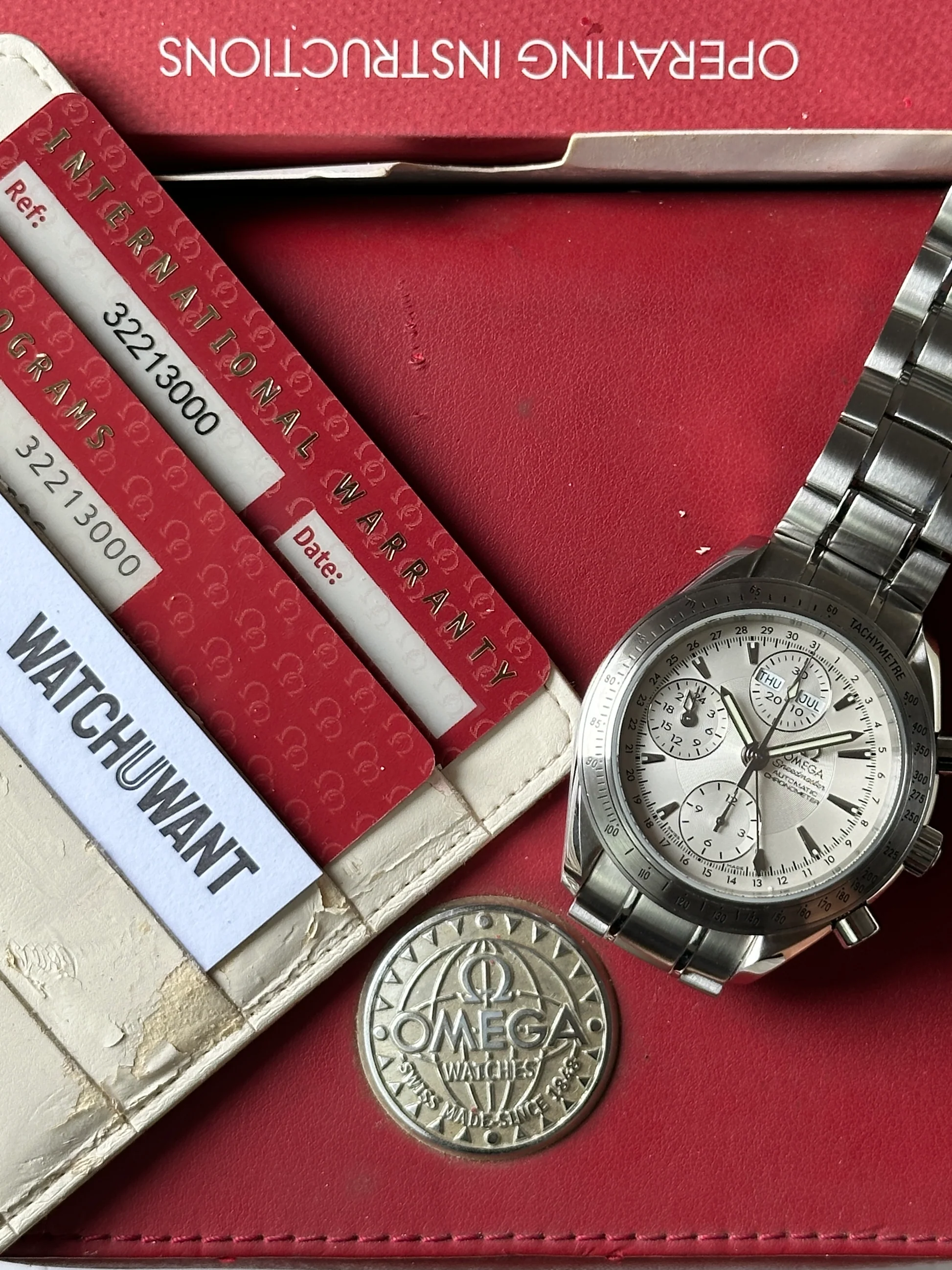 Omega Speedmaster – Ref. 3221.30, Sehr gut – 14/14