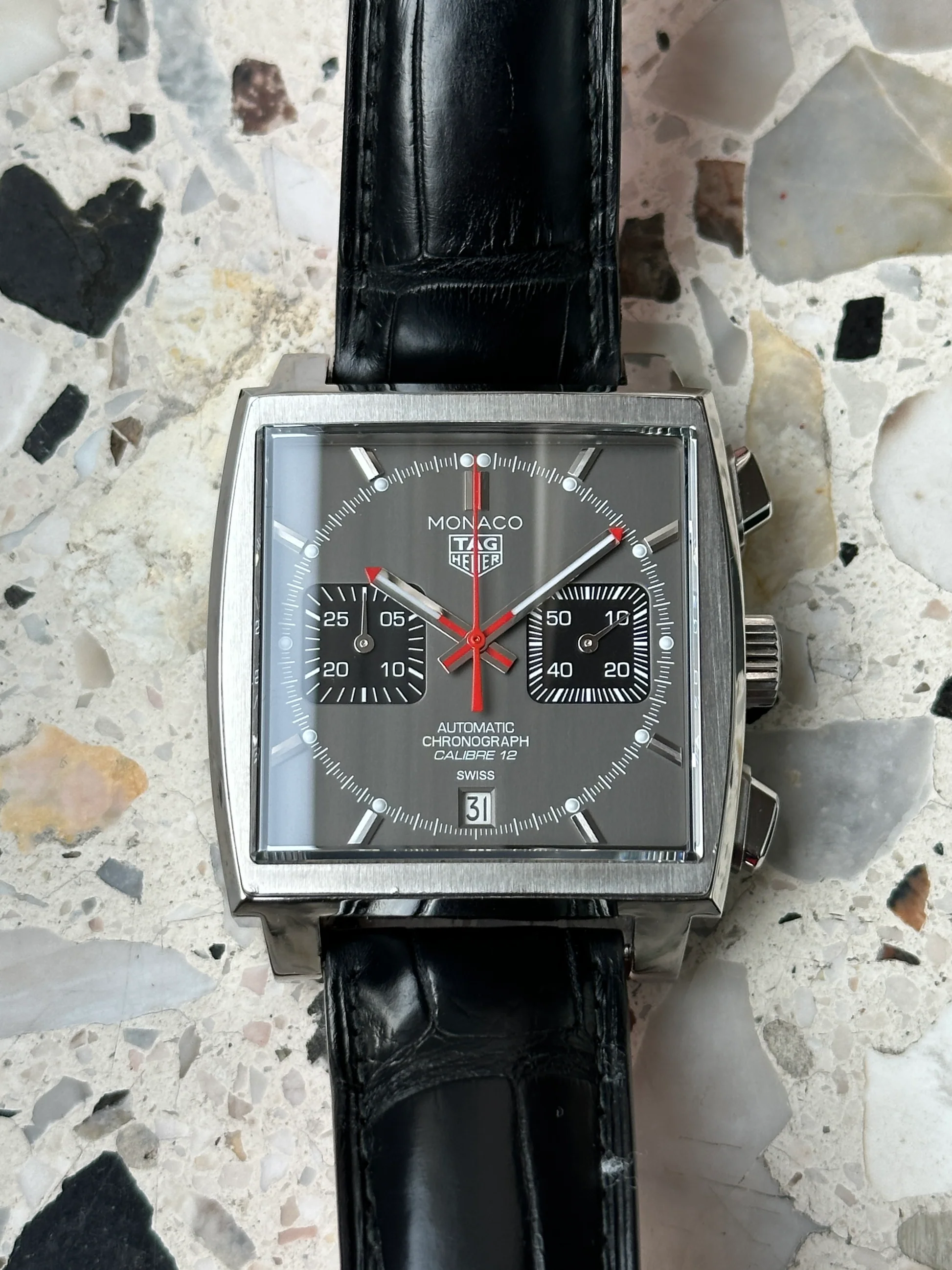 TAG Heuer Monaco – Ref. CAW211J, Gut – 8/14