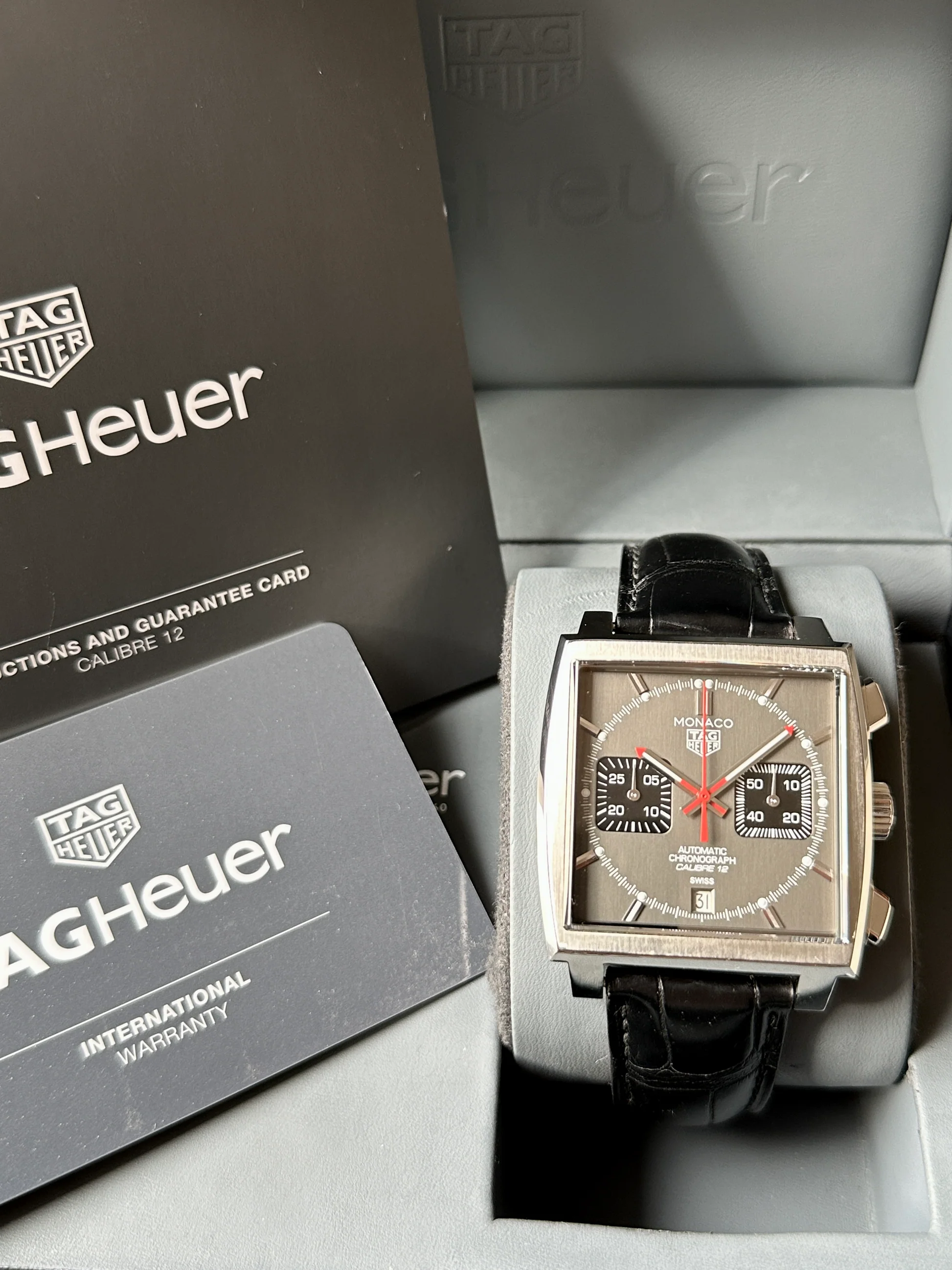 TAG Heuer Monaco – Ref. CAW211J, Gut – 10/14