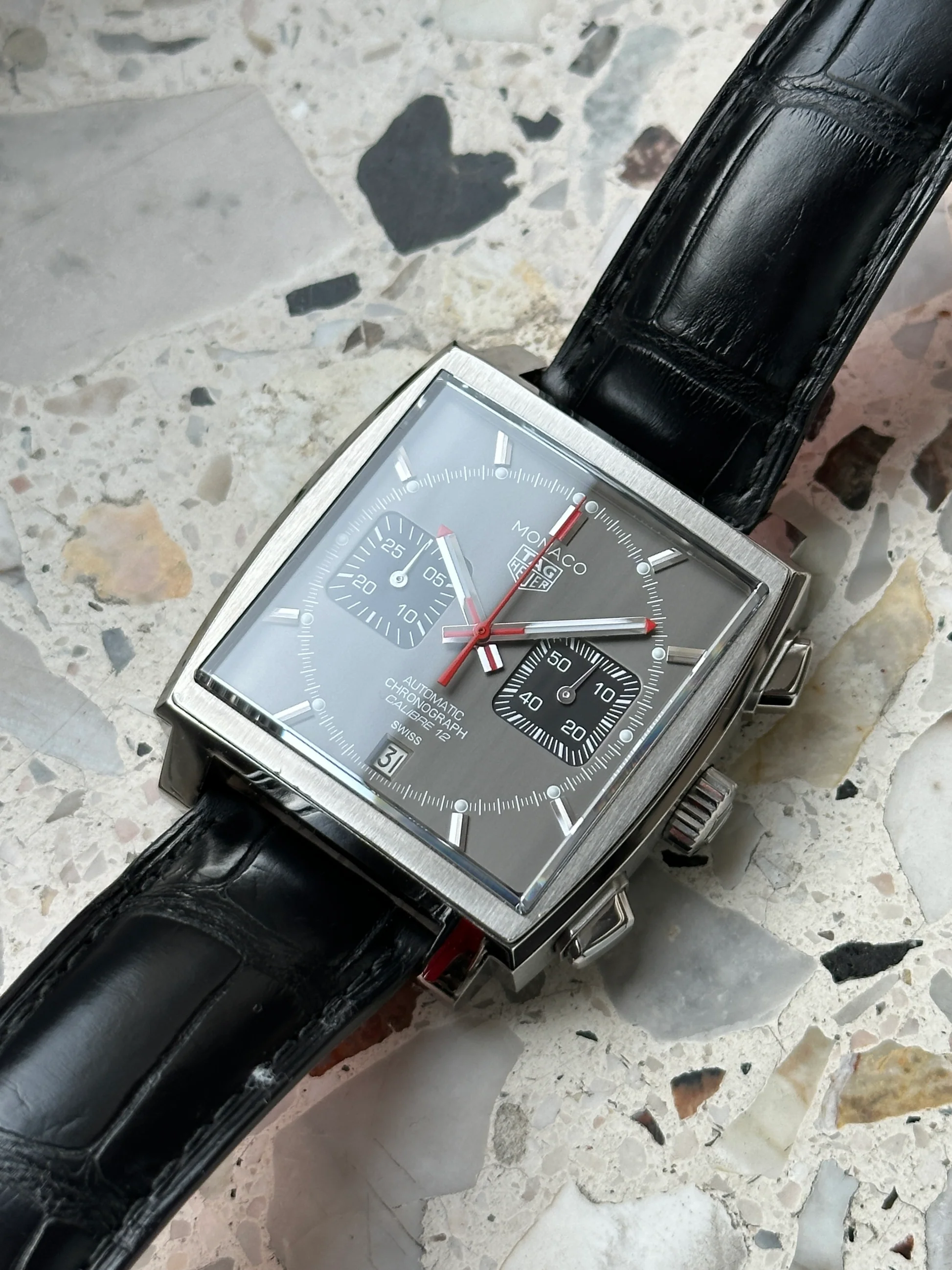 TAG Heuer Monaco – Ref. CAW211J, Gut – 11/14