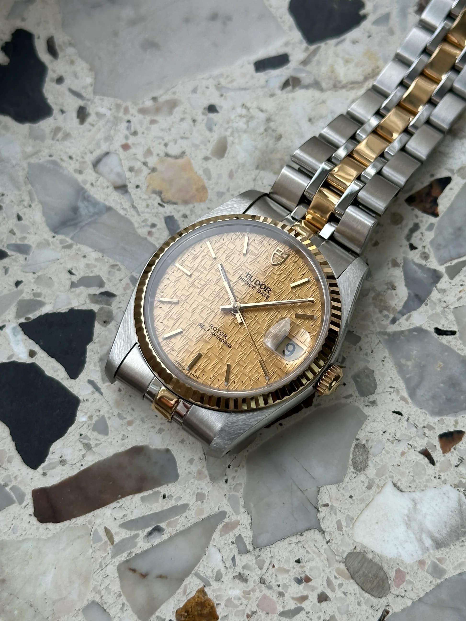 Tudor Prince Date Chronograph – Ref. 74033, Sehr gut