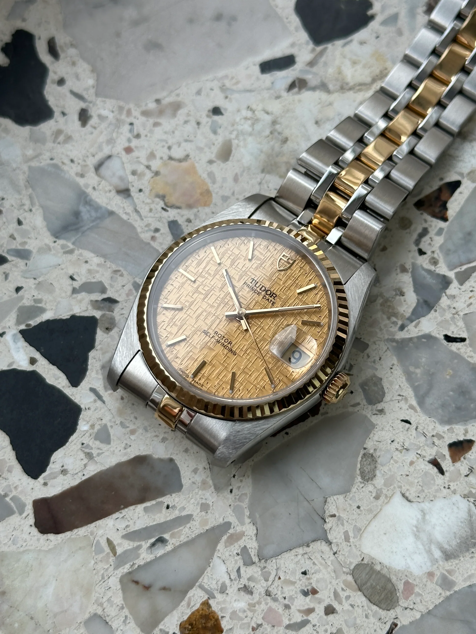 Tudor Prince Date Chronograph – Ref. 74033, Sehr gut – 1/14