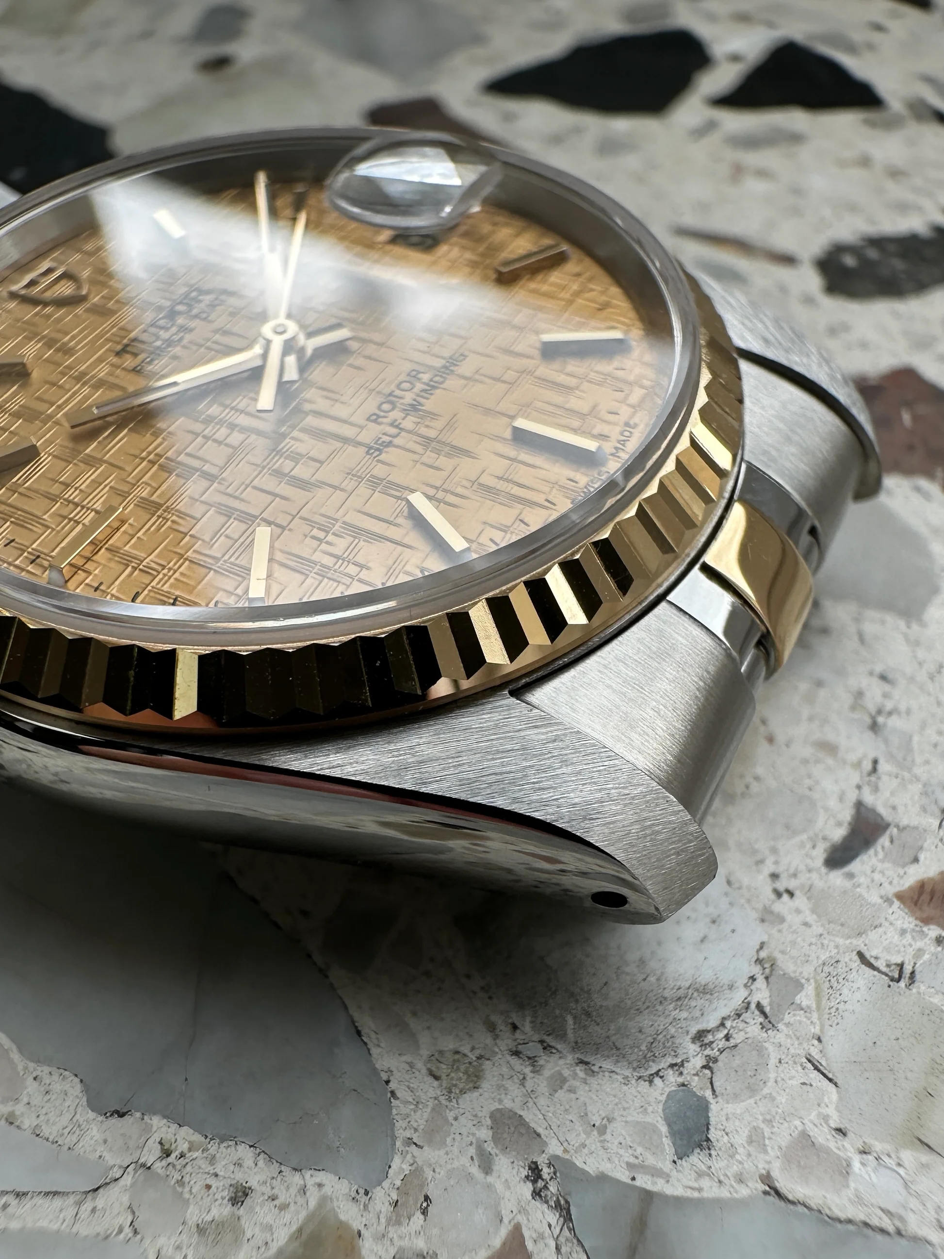 Tudor Prince Date Chronograph – Ref. 74033, Sehr gut – 3/14