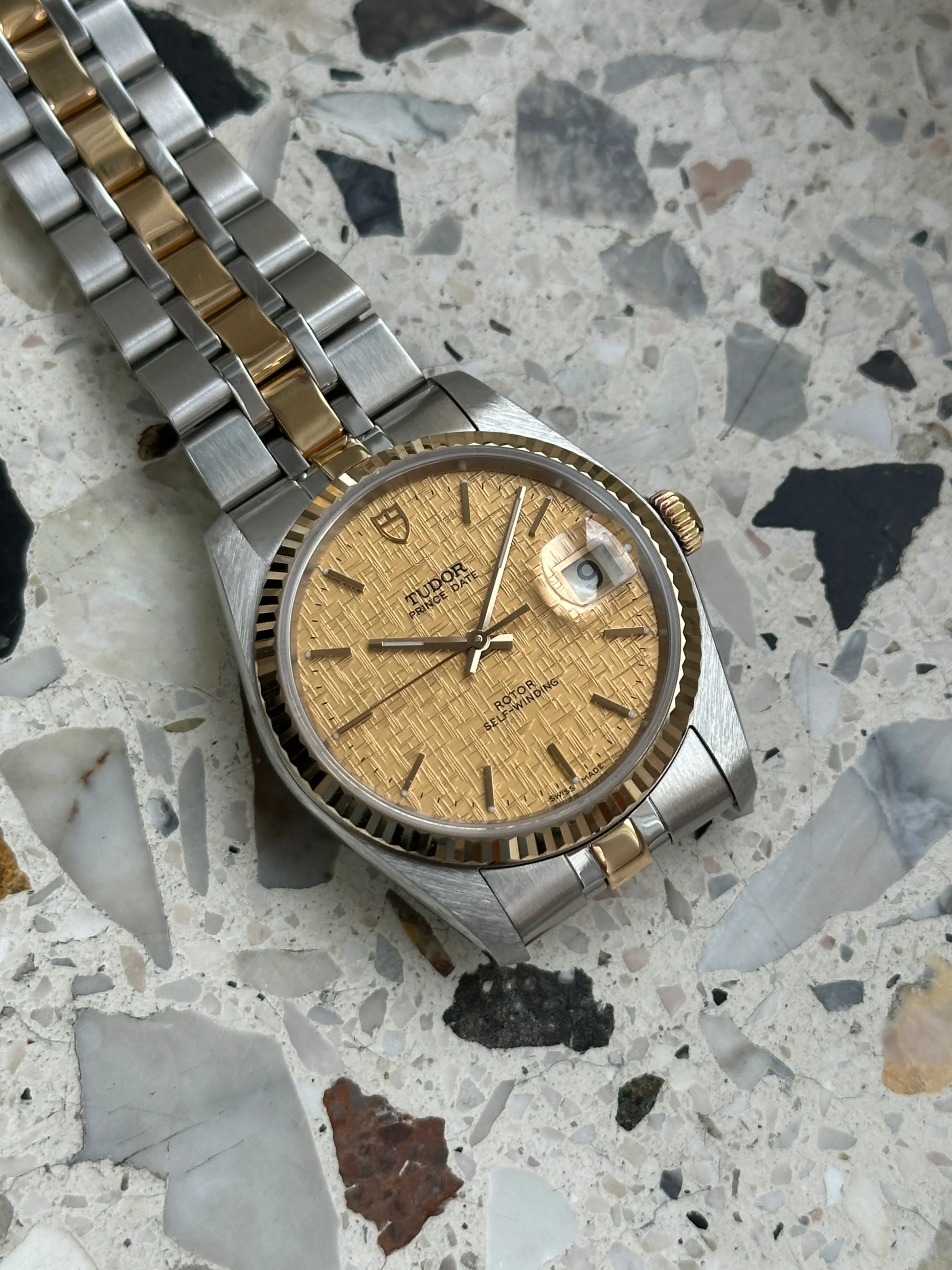 Tudor Prince Date Chronograph – Ref. 74033, Sehr gut – 2/14