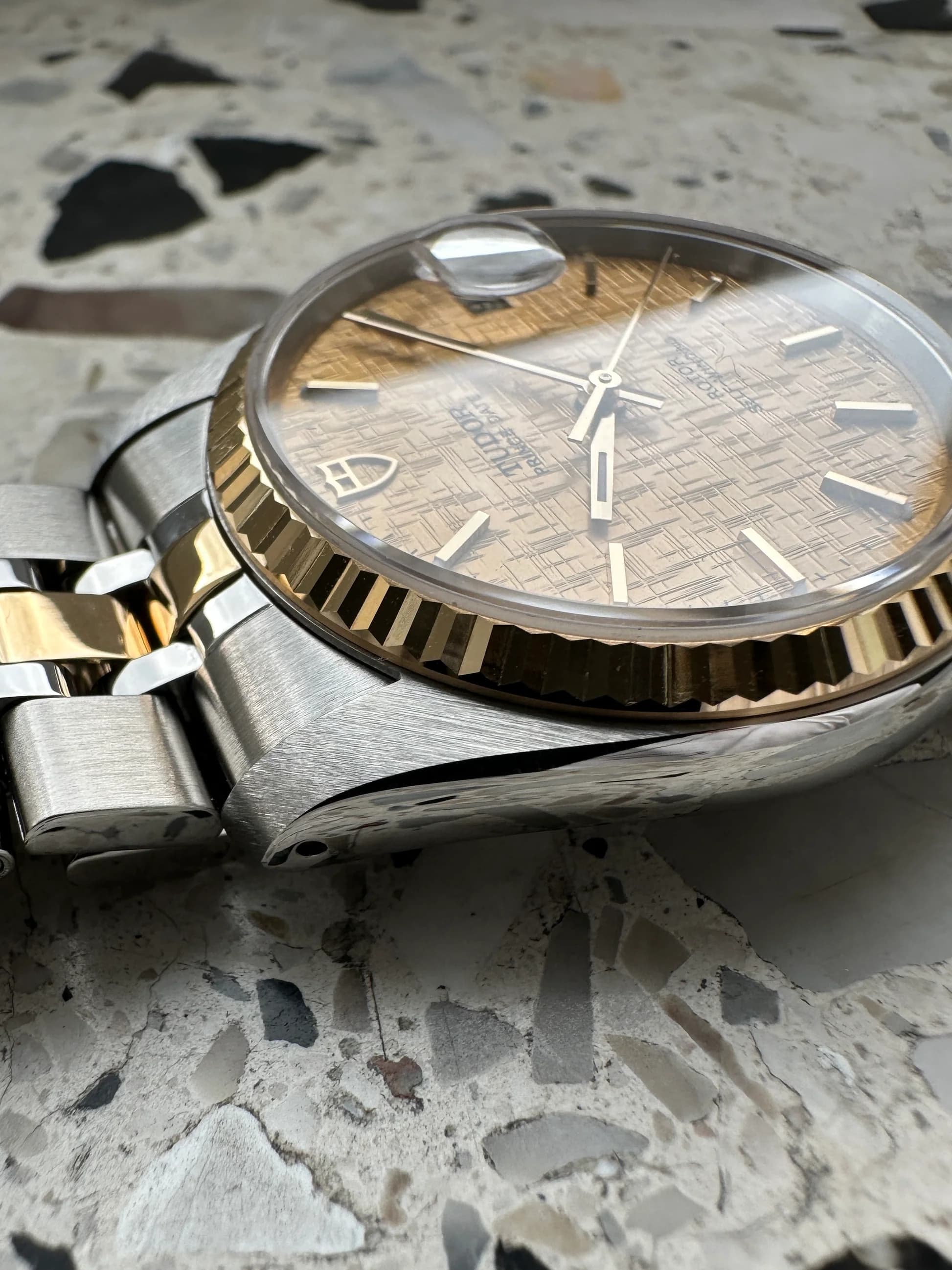 Tudor Prince Date Chronograph – Ref. 74033, Sehr gut – Bild 2/14