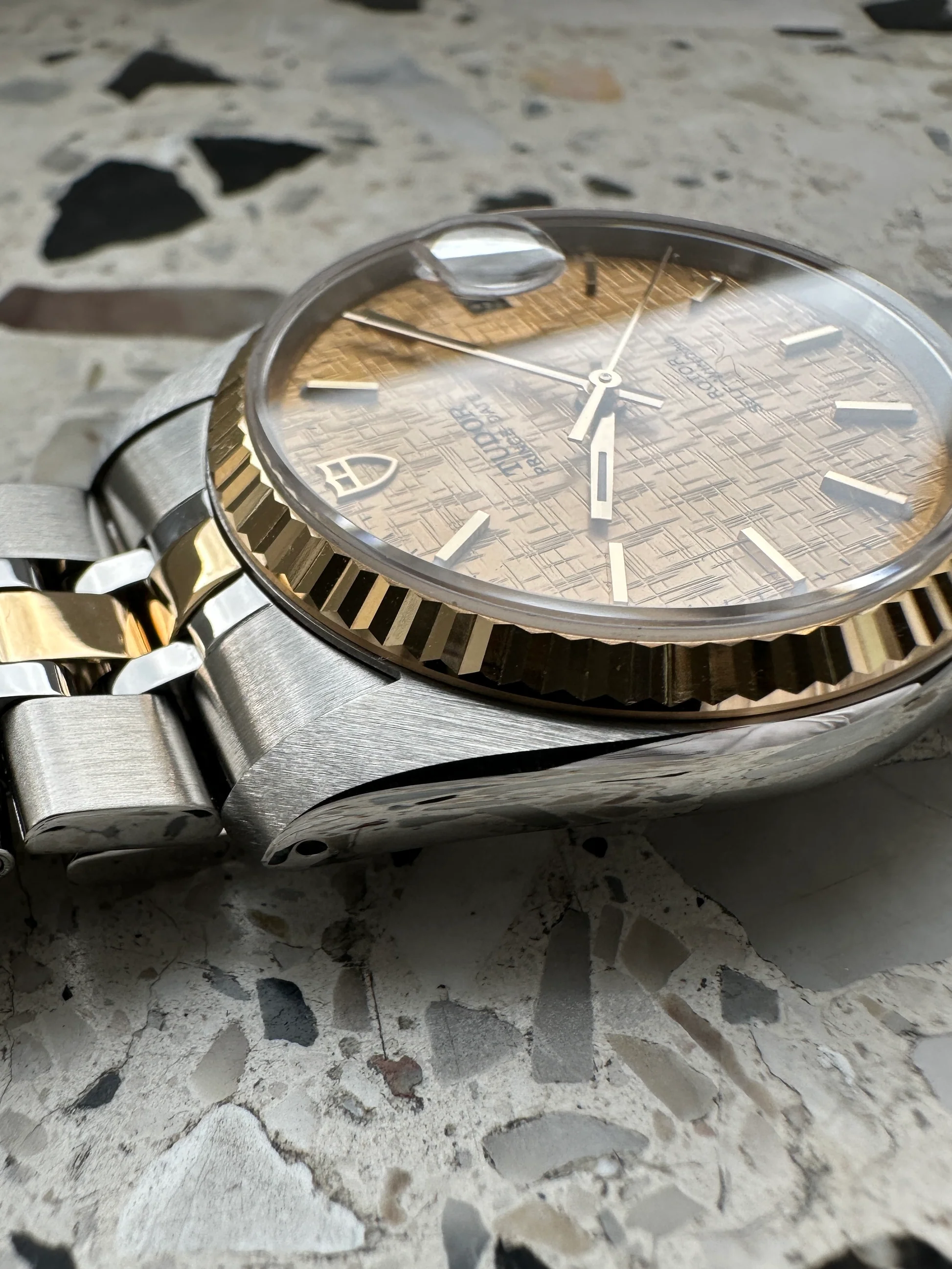 Tudor Prince Date Chronograph – Ref. 74033, Sehr gut – 5/14