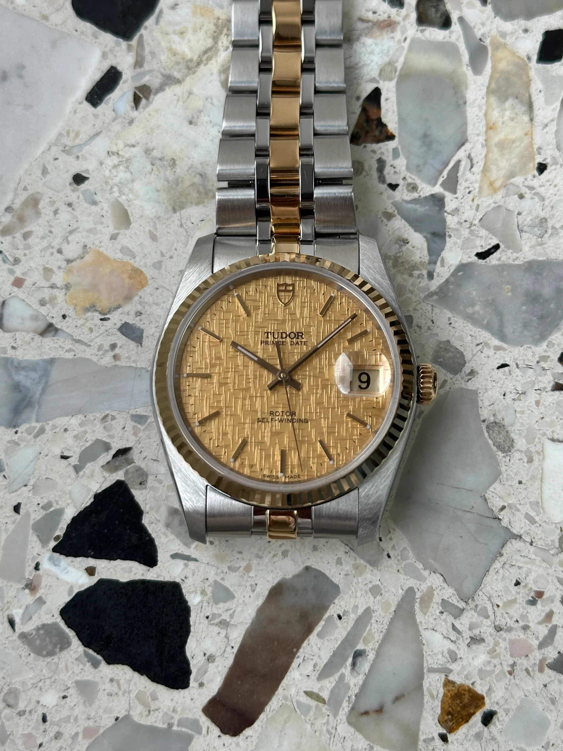 Tudor Prince Date Chronograph – Ref. 74033, Sehr gut – 9/14