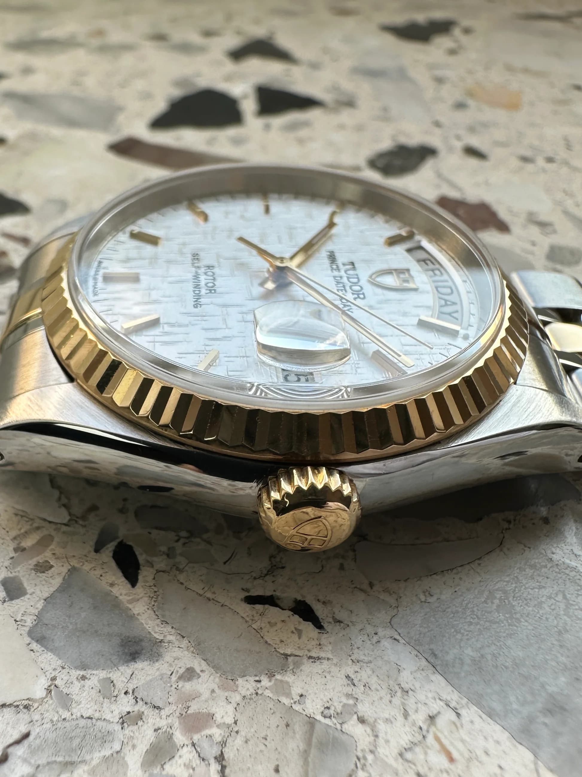 Tudor Prince Date Chronograph – Ref. 76213, Sehr gut – Bild 2/15