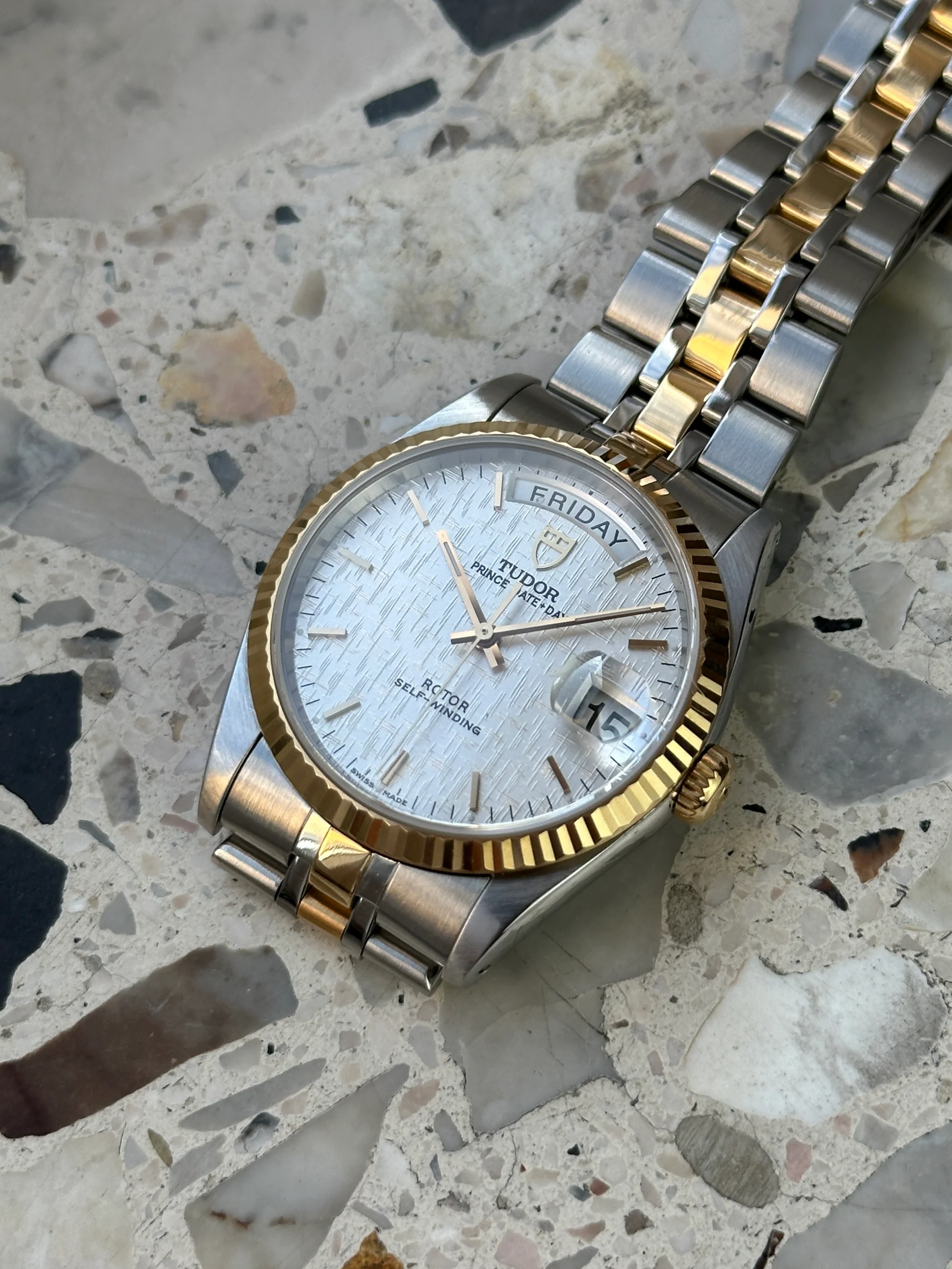 Tudor Prince Date Chronograph – Ref. 76213, Sehr gut – 10/15