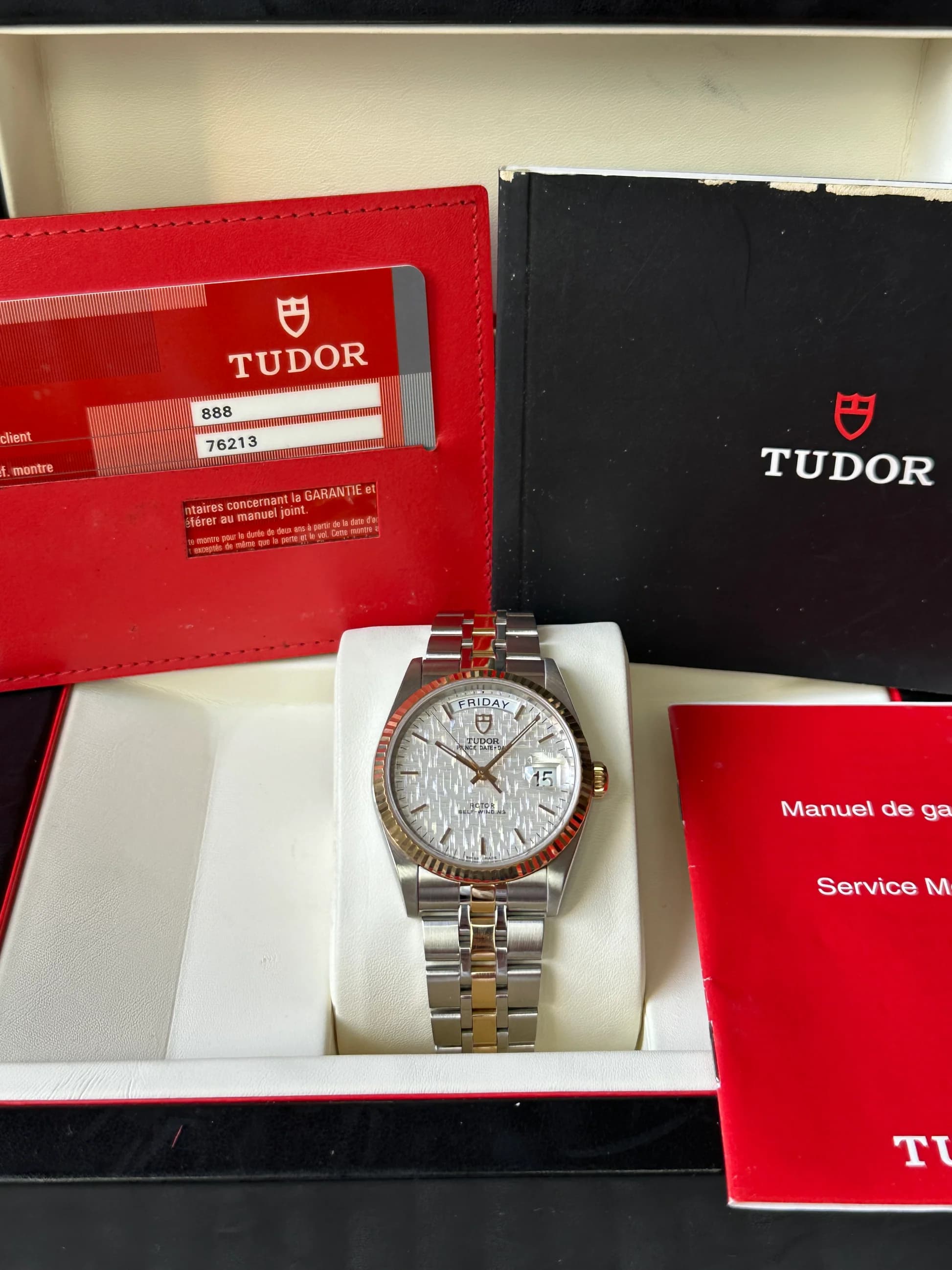 Tudor Prince Date Chronograph – Ref. 76213, Sehr gut – Bild 2/15
