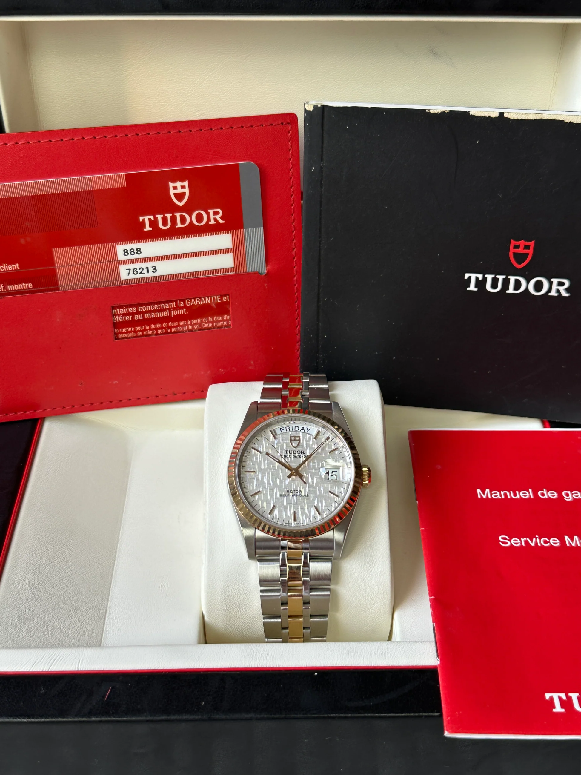 Tudor Prince Date Chronograph – Ref. 76213, Sehr gut – 14/15