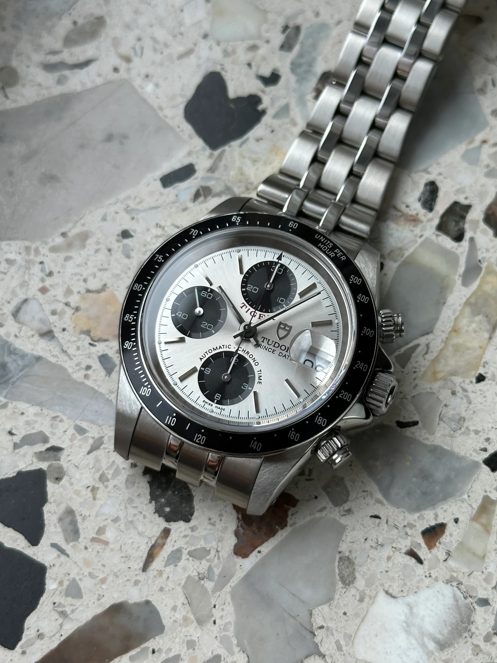 Tudor Prince Date Chronograph – Ref. 79260, Sehr gut – Bild 1/14