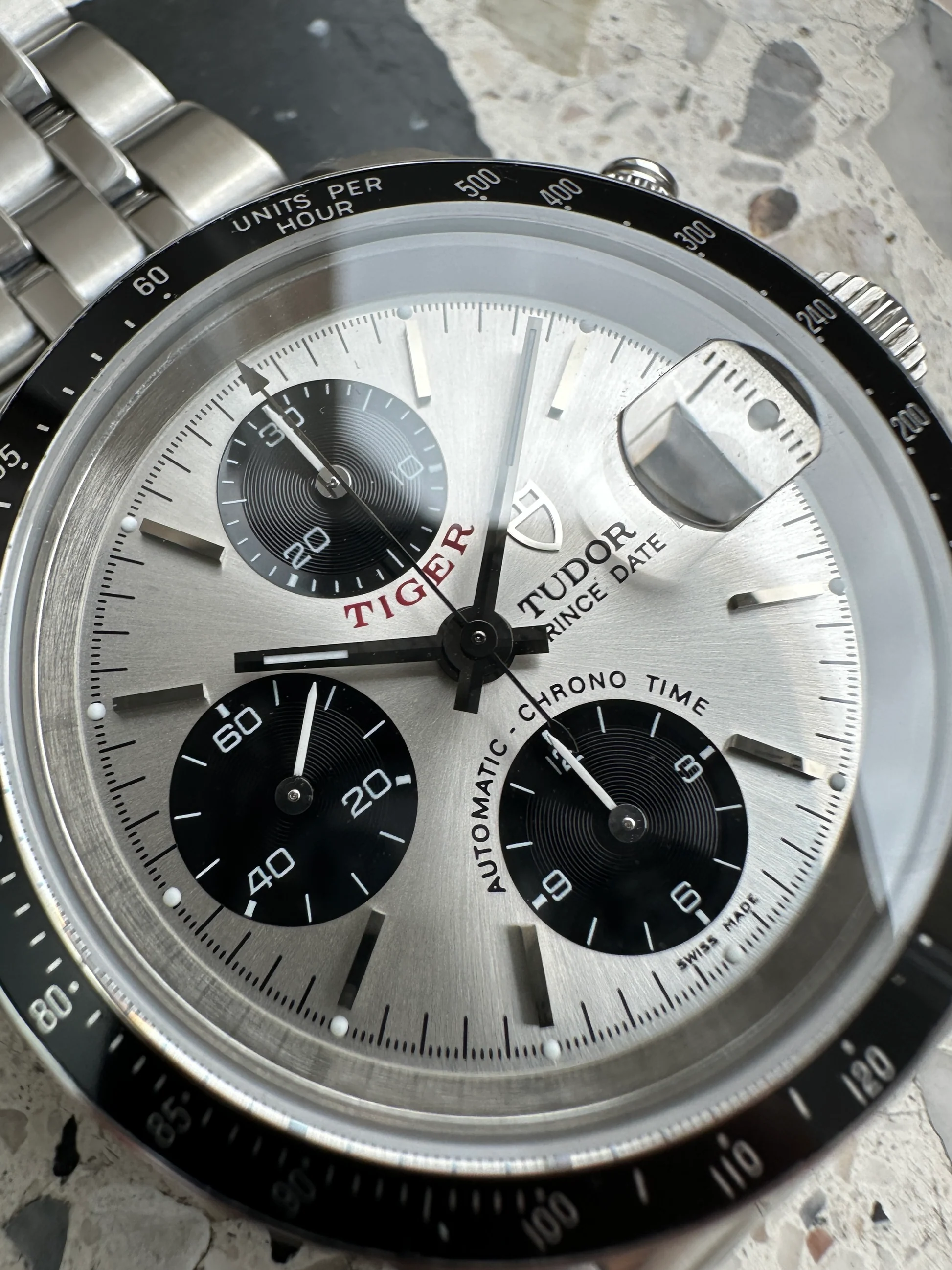 Tudor Prince Date Chronograph – Ref. 79260, Sehr gut – 4/14
