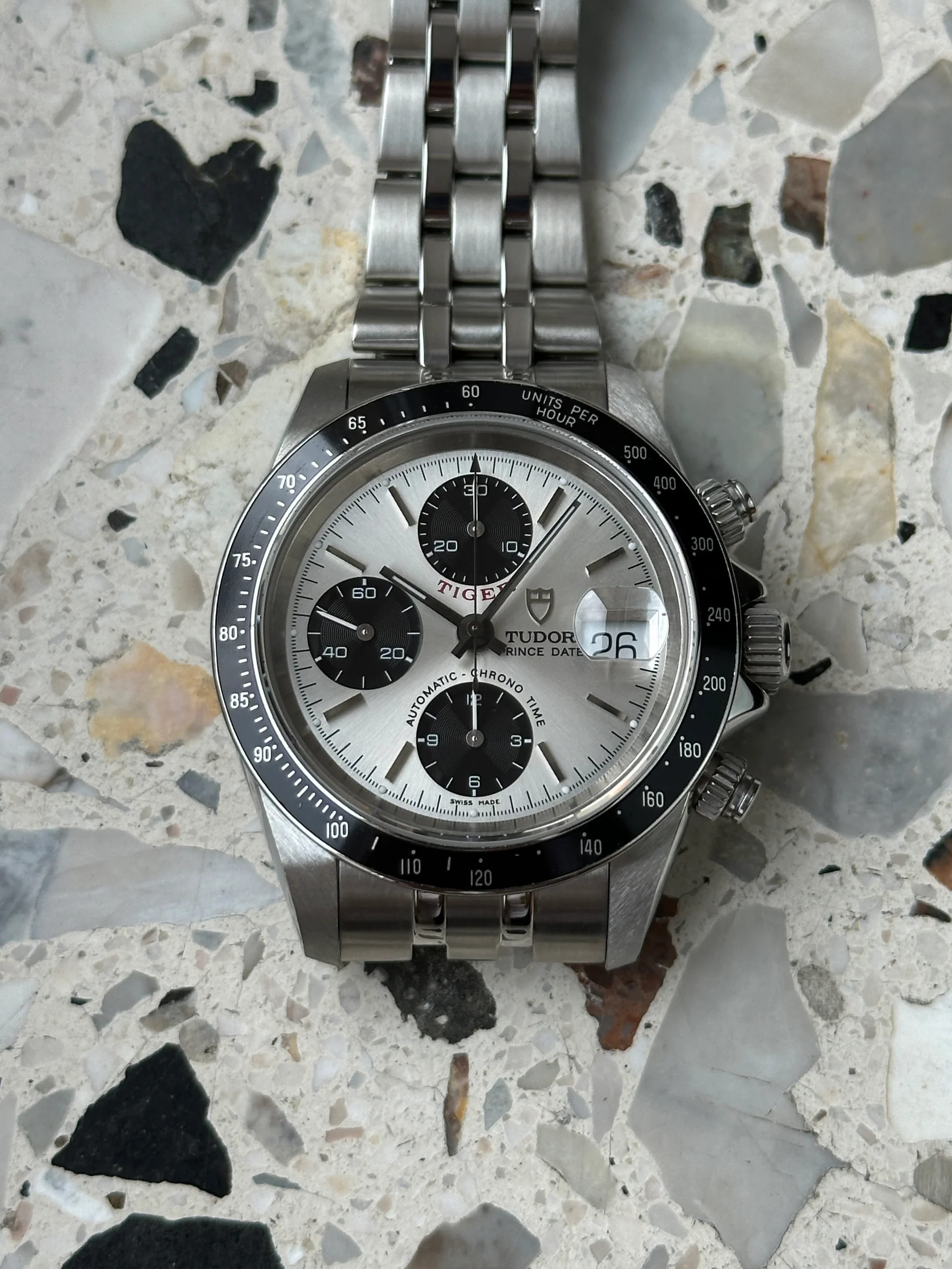 Tudor Prince Date Chronograph – Ref. 79260, Sehr gut – 13/14