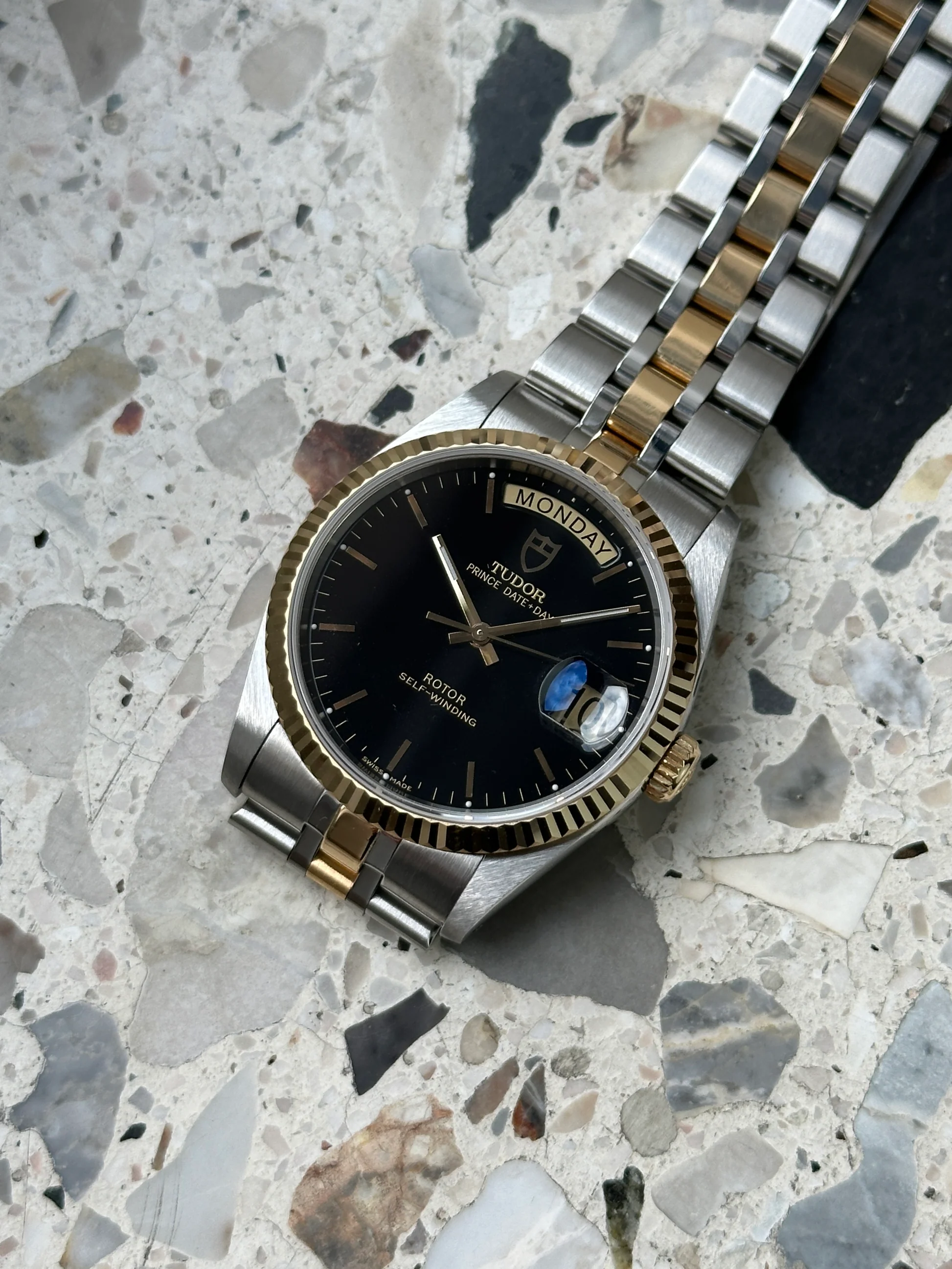 Tudor Prince Date Chronograph – Ref. 76213, Sehr gut – 12/14