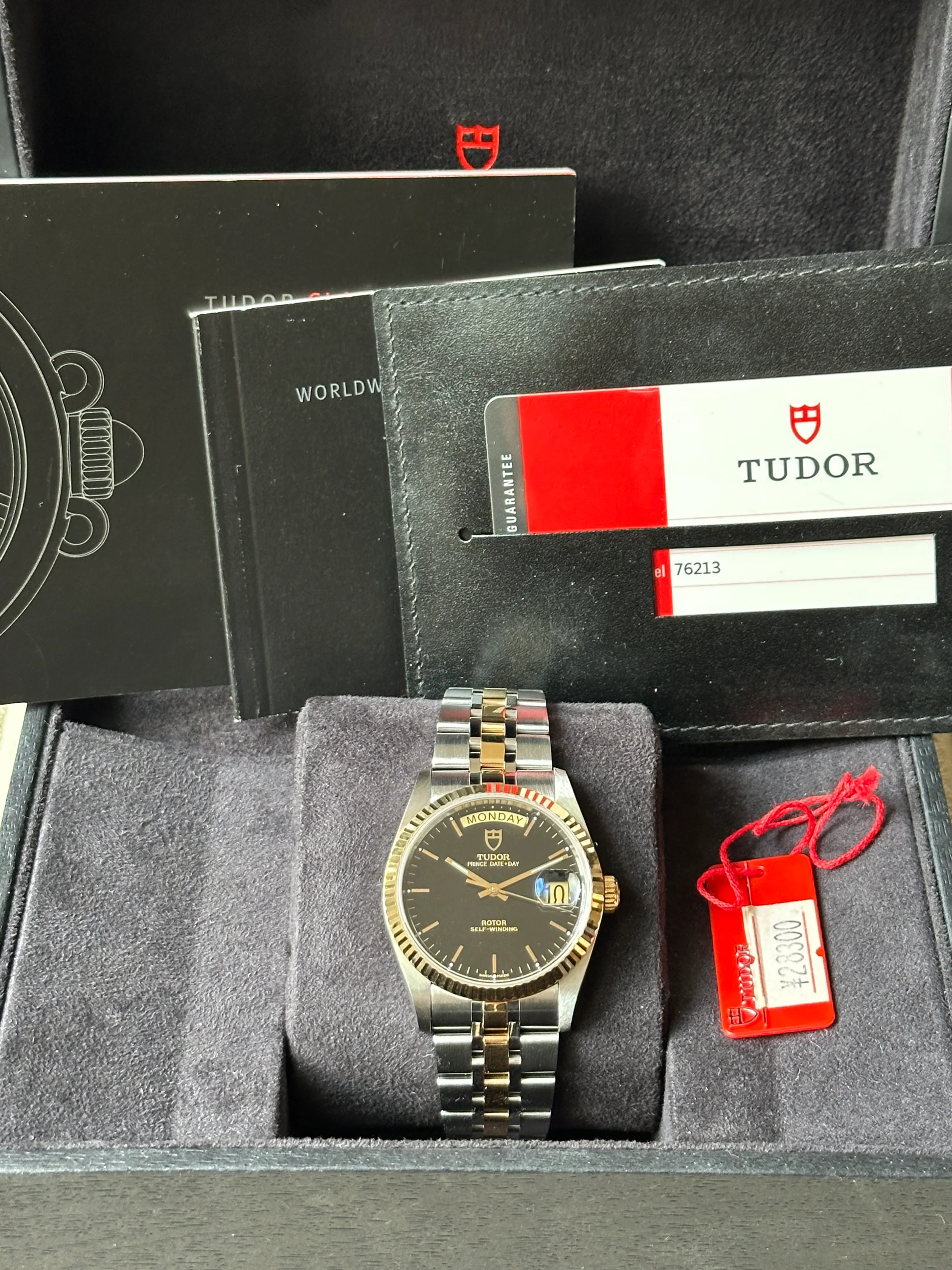 Tudor Prince Date Chronograph – Ref. 76213, Sehr gut – 13/14