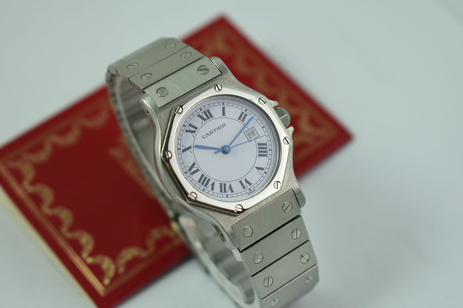 Cartier Santos Ronde – Ref. 2965, Sehr gut – 8/13