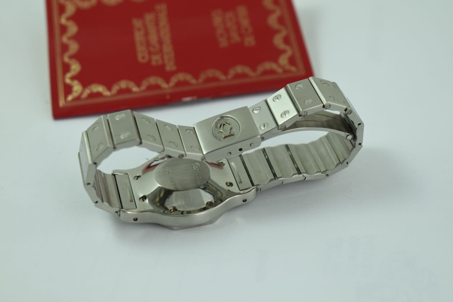 Cartier Santos Ronde – Ref. 2965, very good – Image 2/13