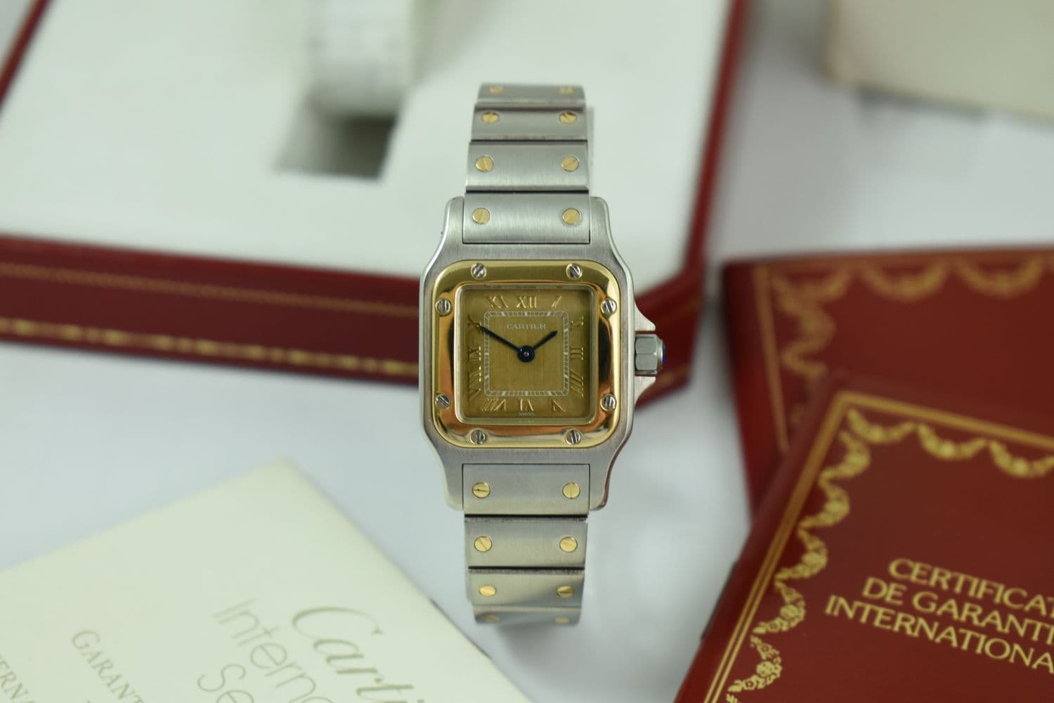 Cartier Santos de Cartier – Ref. 1057930, very good – Image 1/8