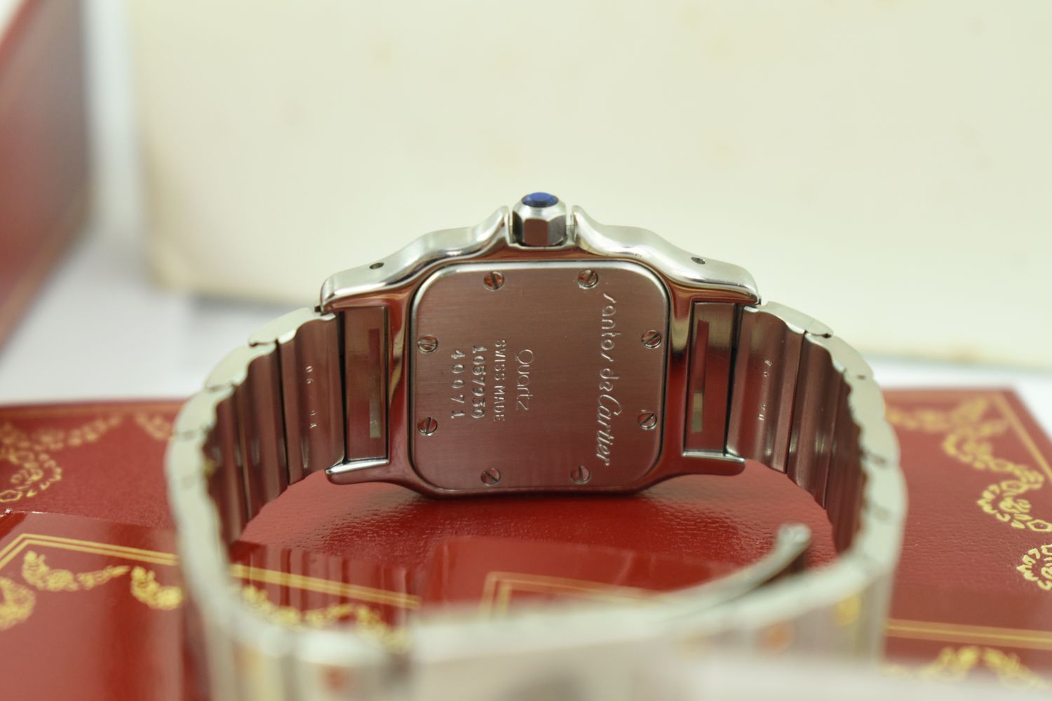 Cartier Santos de Cartier – Ref. 1057930, Sehr gut – 4/8