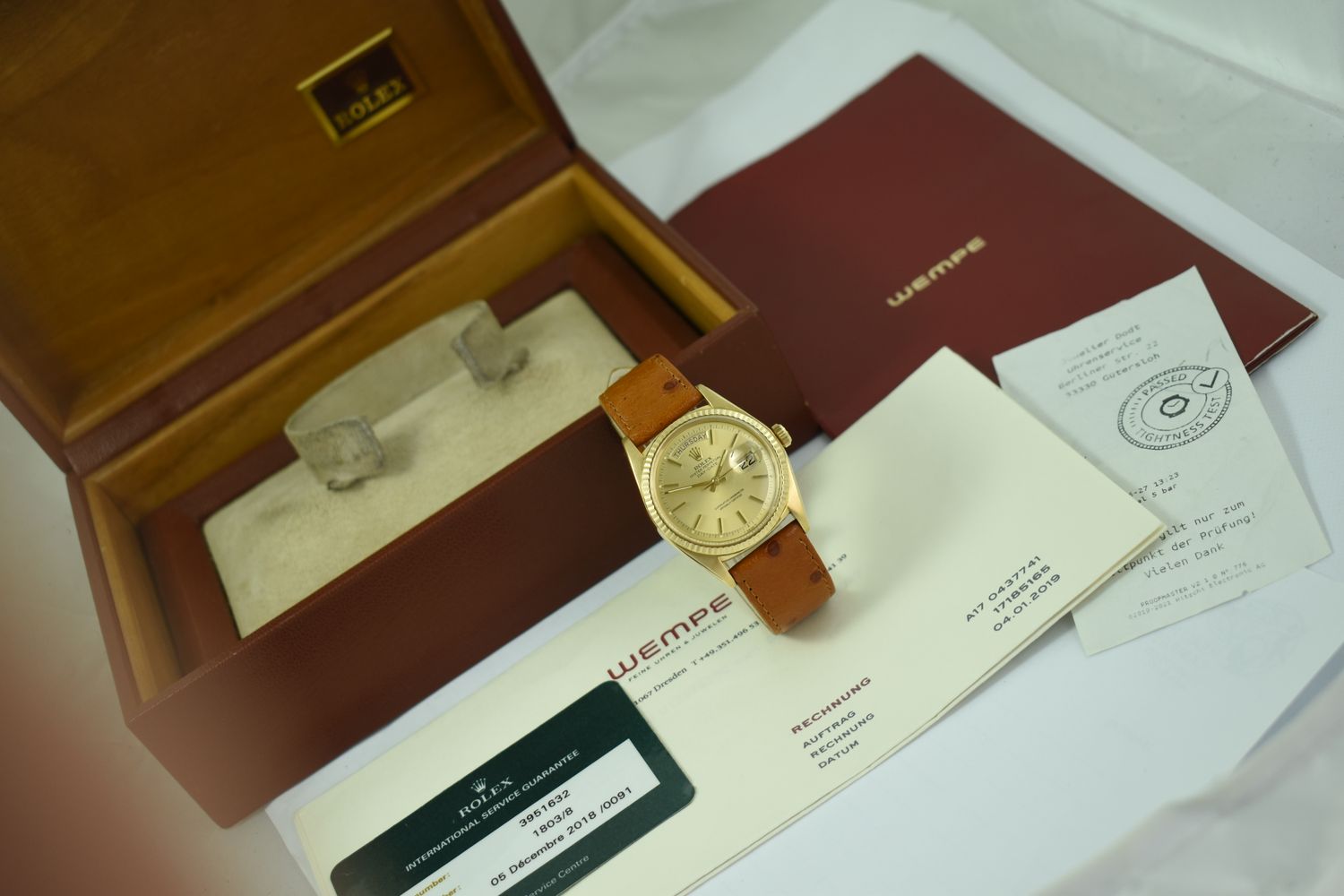 Rolex Day-Date – Ref. 1803, Sehr gut – 4/9