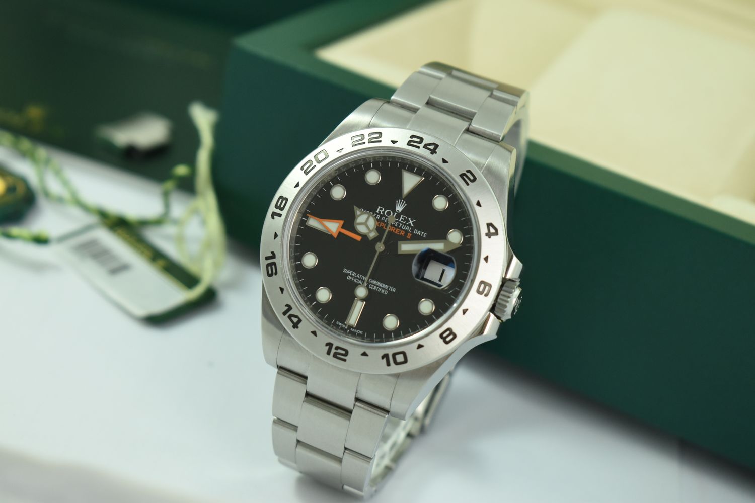 Rolex Explorer II – Ref. 216570, Sehr gut – 5/14