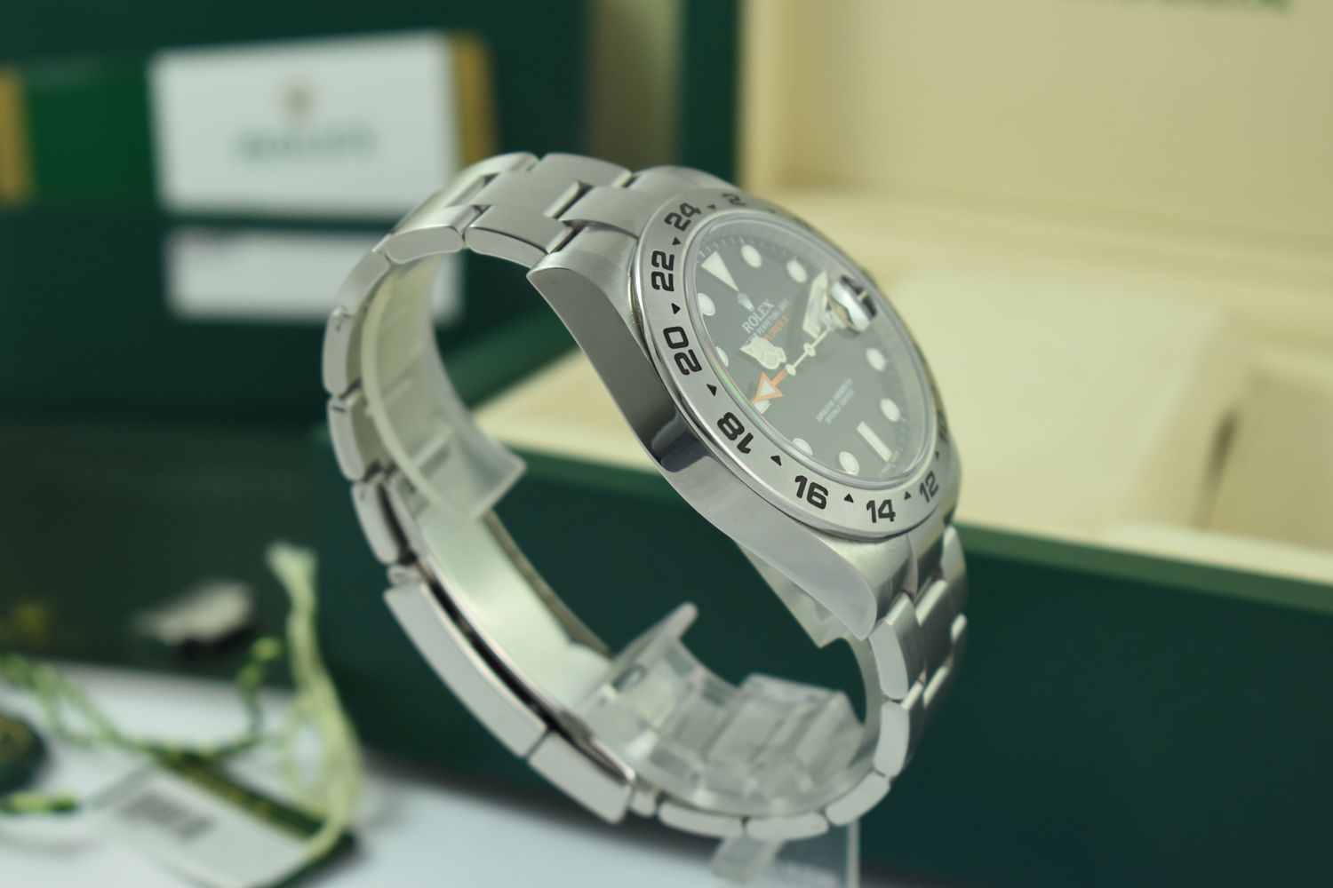 Rolex Explorer II – Ref. 216570, Sehr gut – 13/14