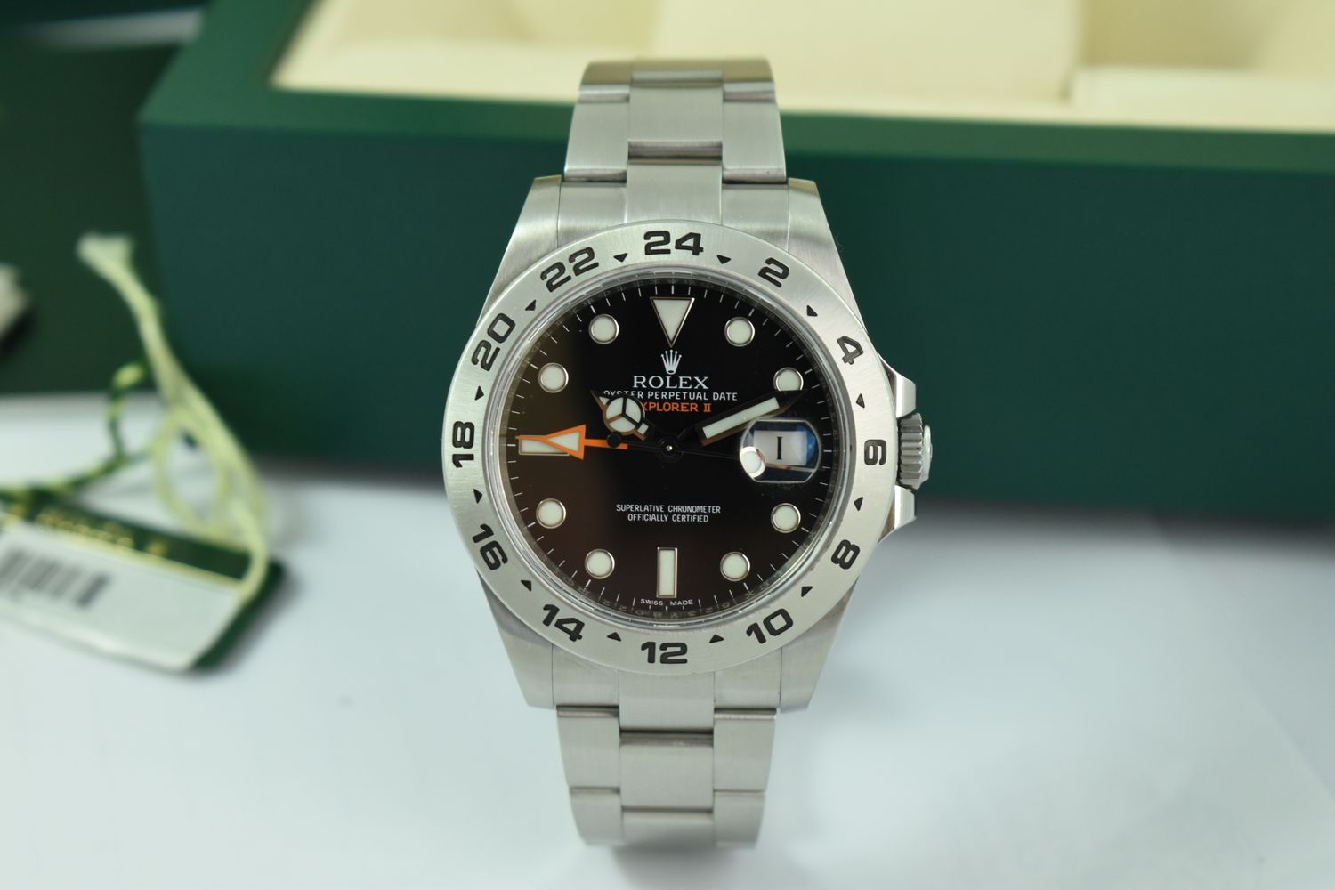Rolex Explorer II – Ref. 216570, Sehr gut – 14/14