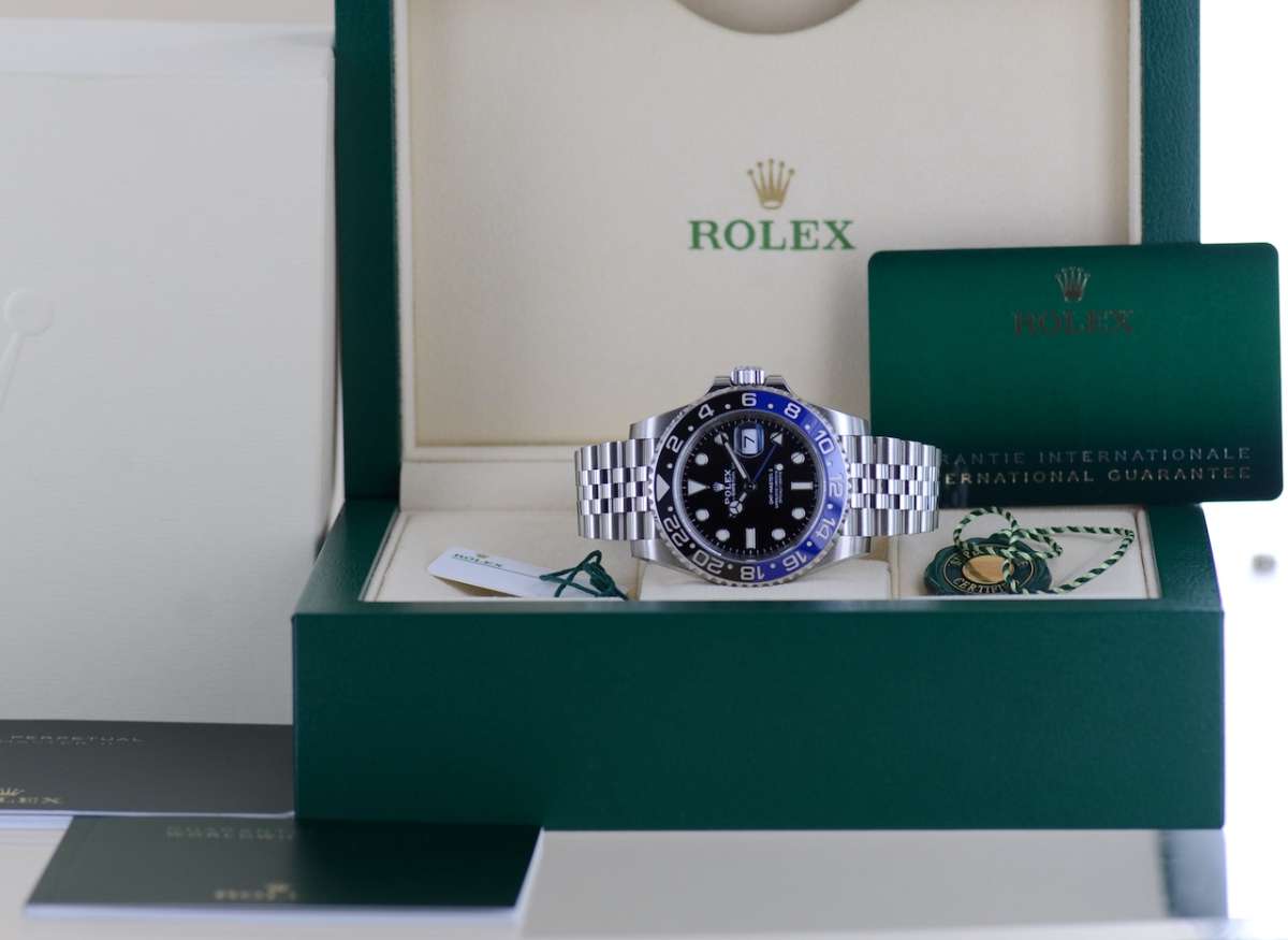Rolex GMT-Master II – Ref. 126710BLNR, Sehr gut – 3/3