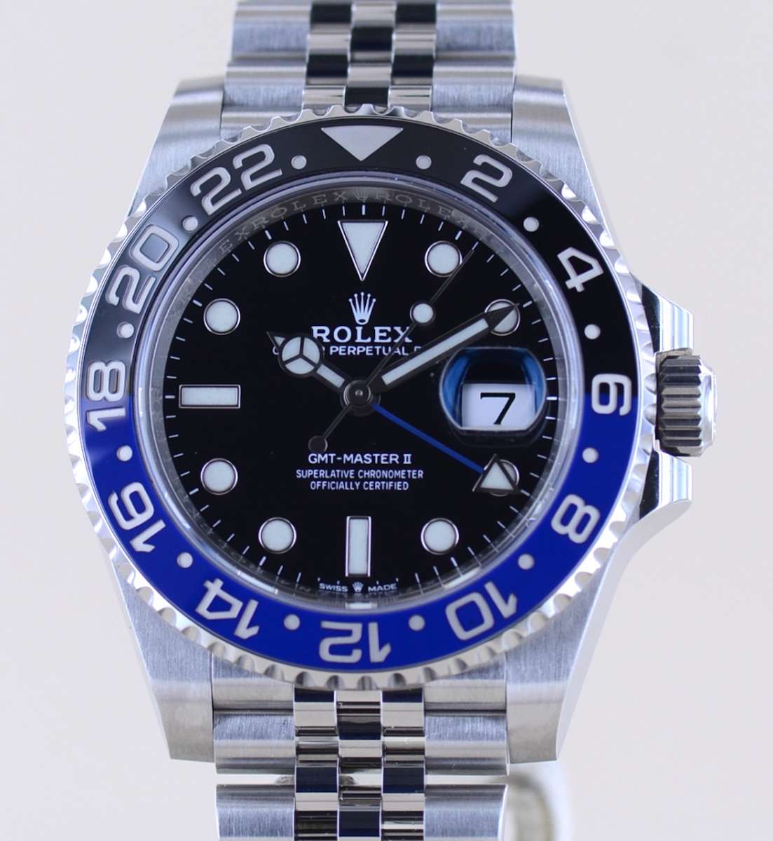 Rolex GMT-Master II – Ref. 126710BLNR, Sehr gut – Bild 1/3