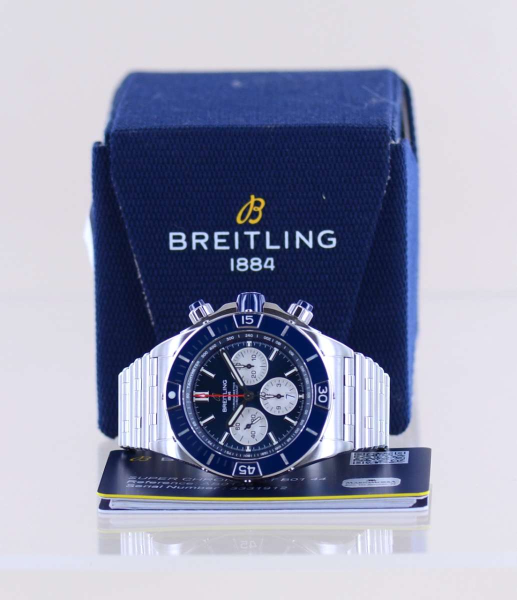 Breitling Super Chronomat – Ref. AB0136161C1A1, very good – 3/3