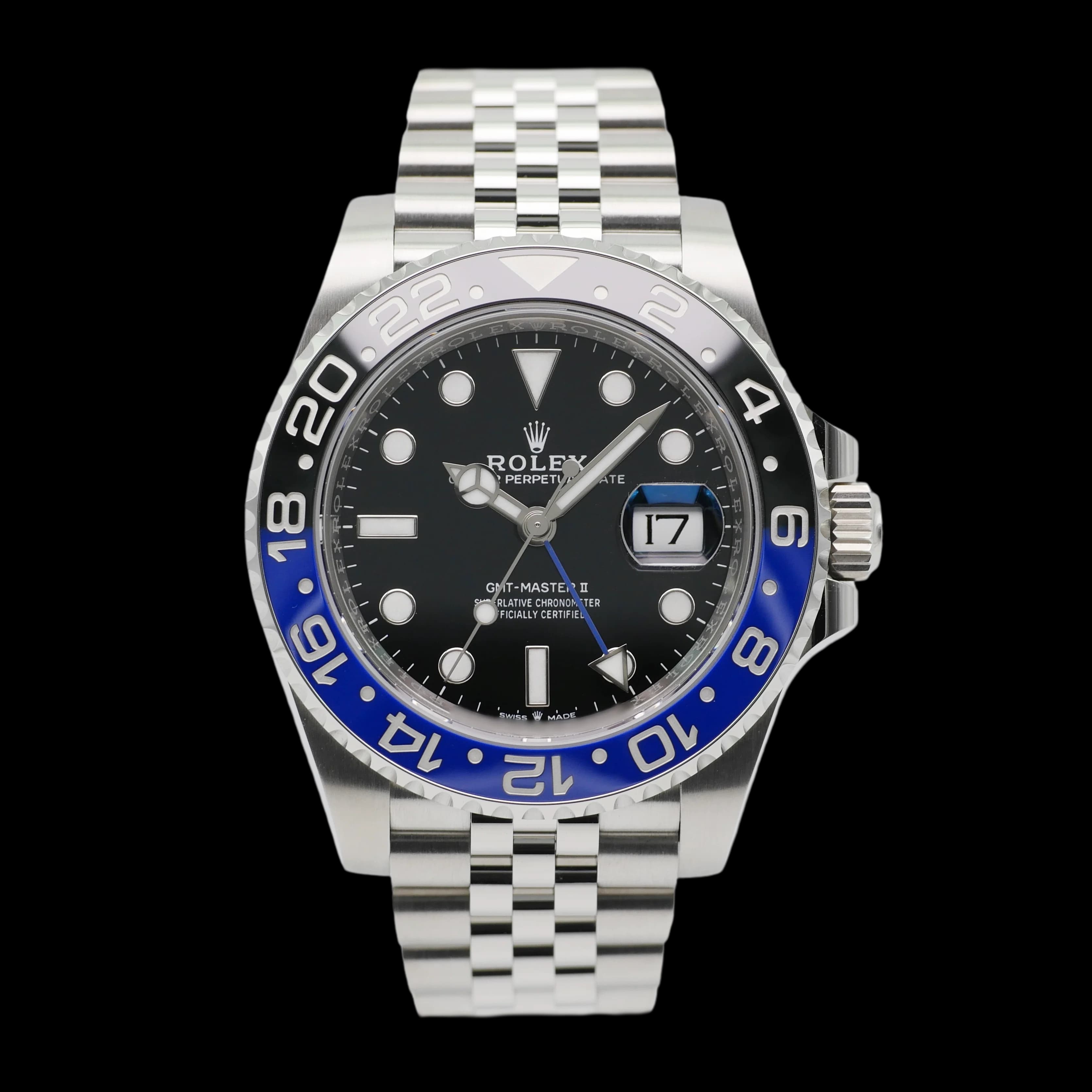Rolex GMT-Master II – Ref. 126710BLNR, Neu – Bild 1/11