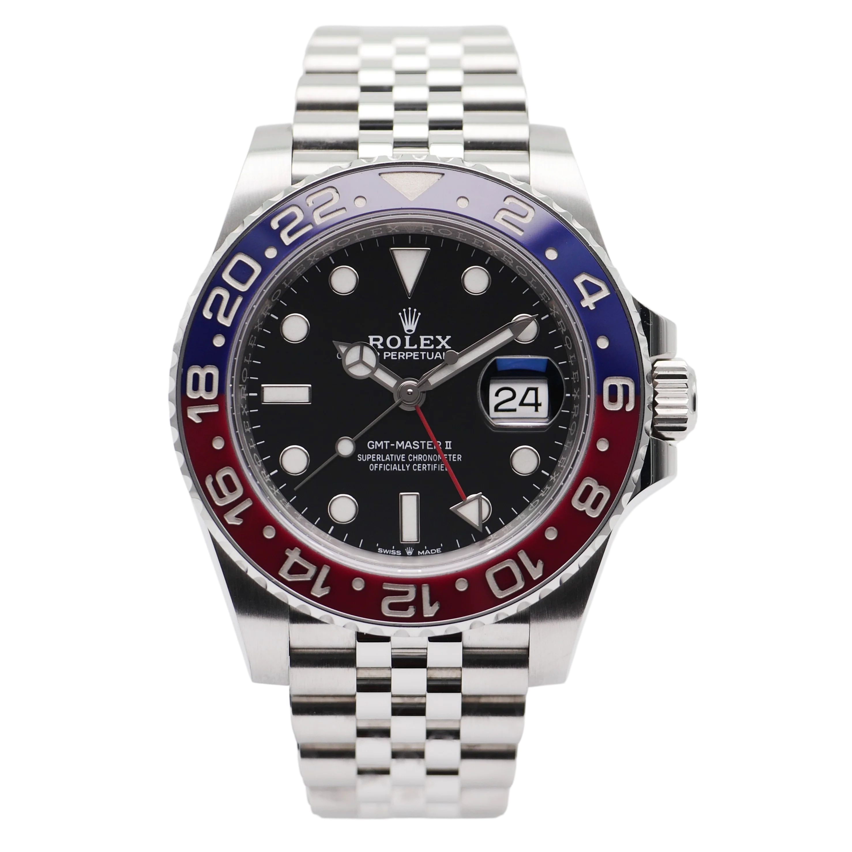 Rolex GMT-Master II – Ref. 126710BLRO, Sehr gut – 1/7