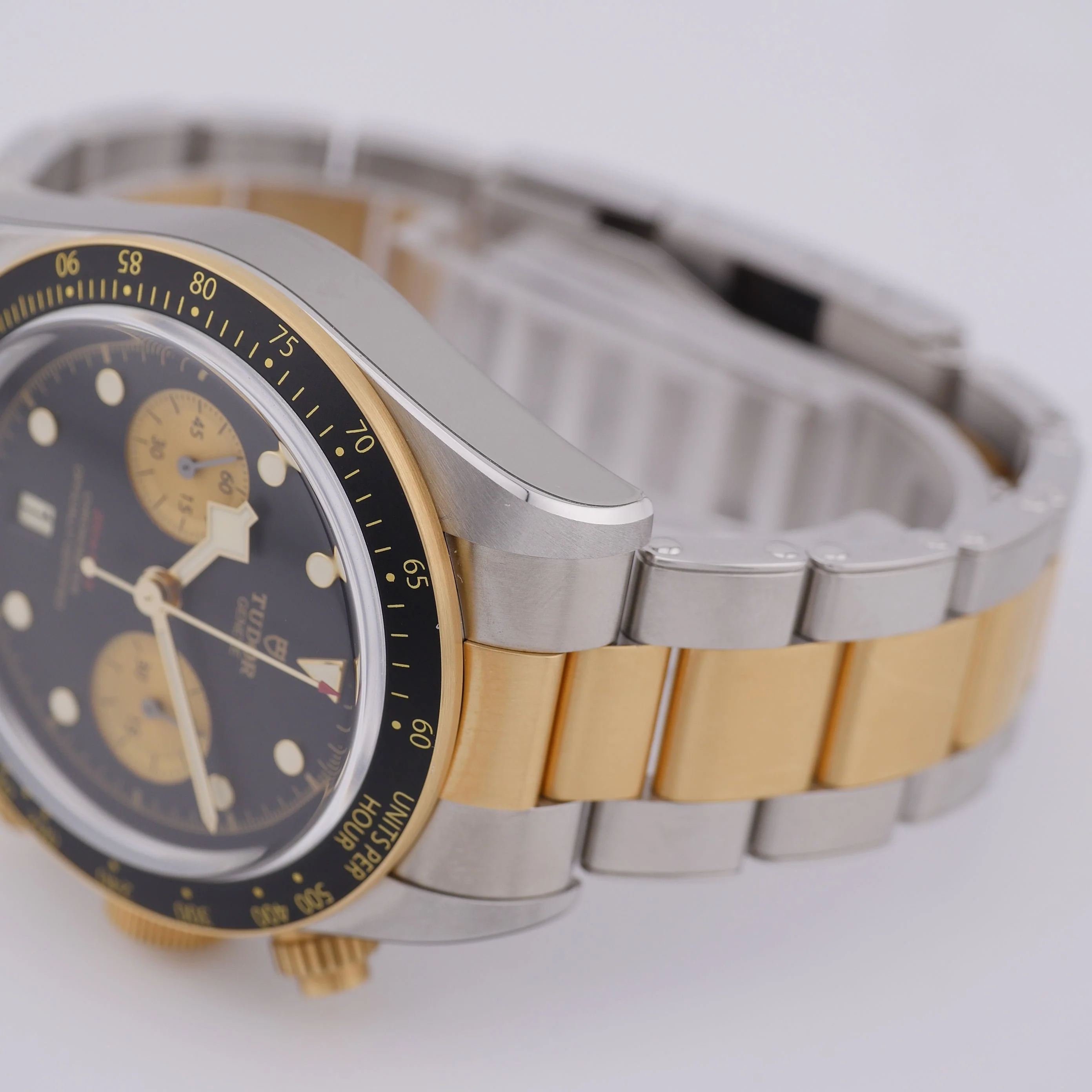 Tudor Tudor Black Bay Chrono 41 Steel Black Bezel – Ref. 79363N, Wie neu – 7/9