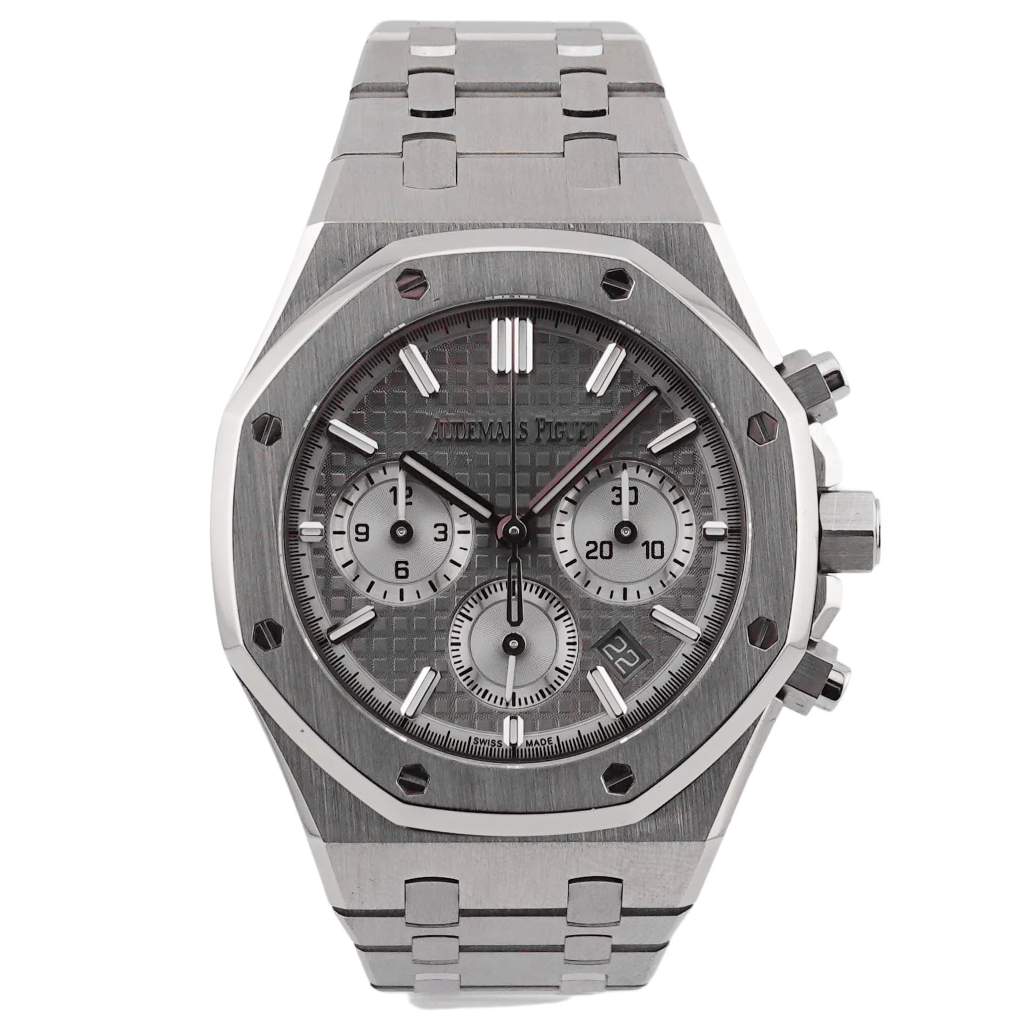 Audemars Piguet Royal Oak Chronograph – Ref. 26715ST, Neu – Bild 1/8