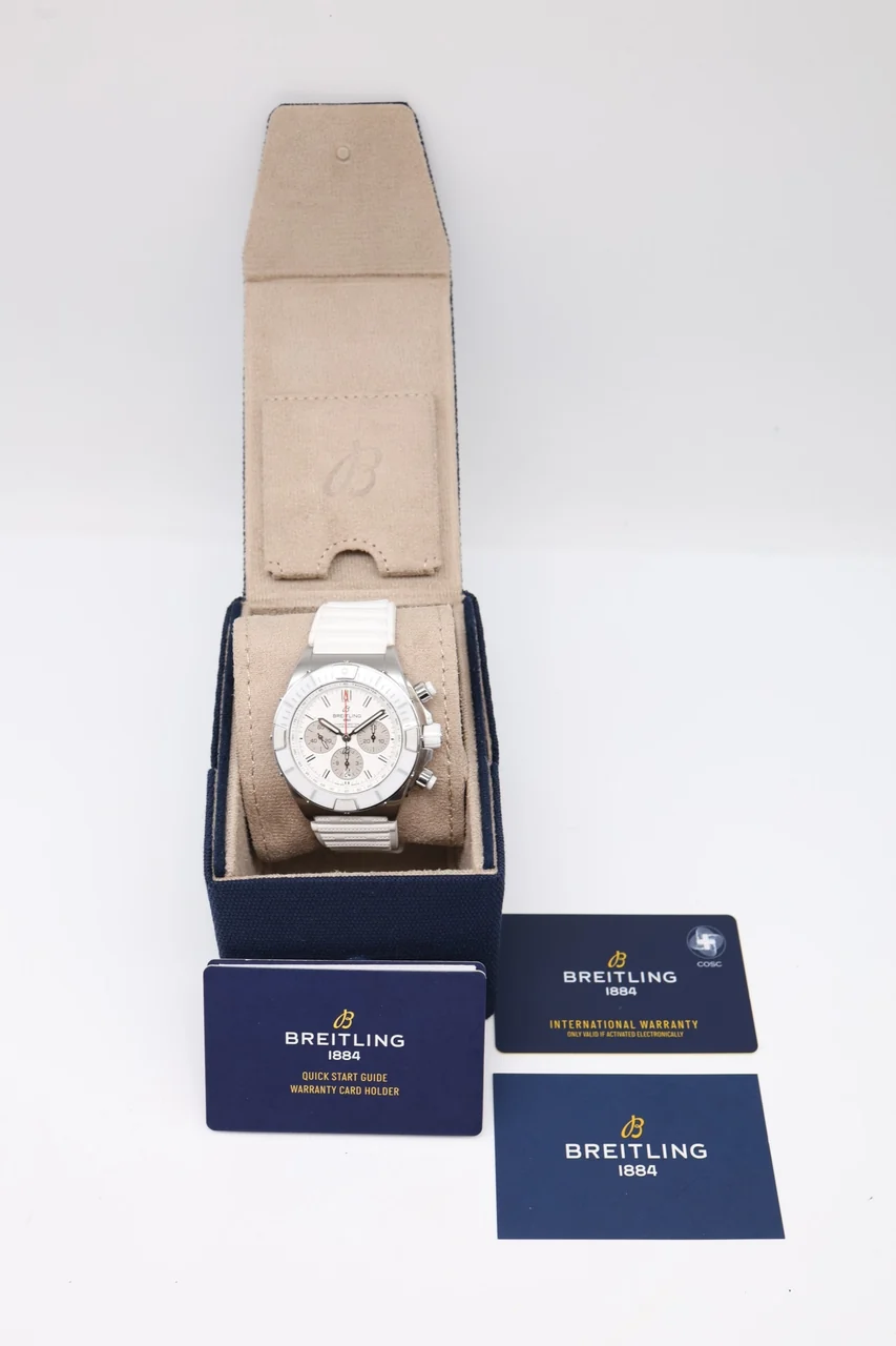 Breitling Super Chronomat – Ref. AB0136, Sehr gut – 9/11