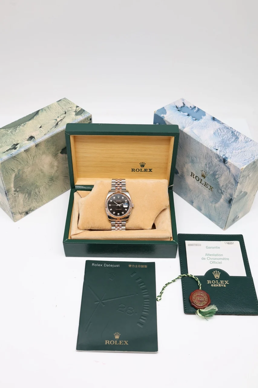 Rolex Datejust 36 – Ref. 116231, Sehr gut – 8/10