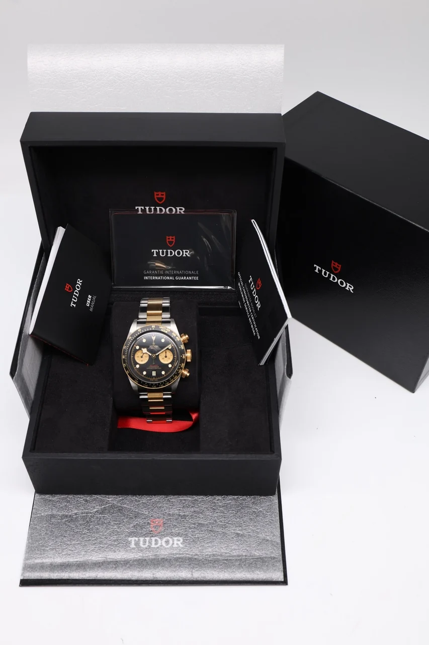 Tudor Tudor Black Bay Chrono 41 Steel Black Bezel – Ref. 79363, Sehr gut – 8/10