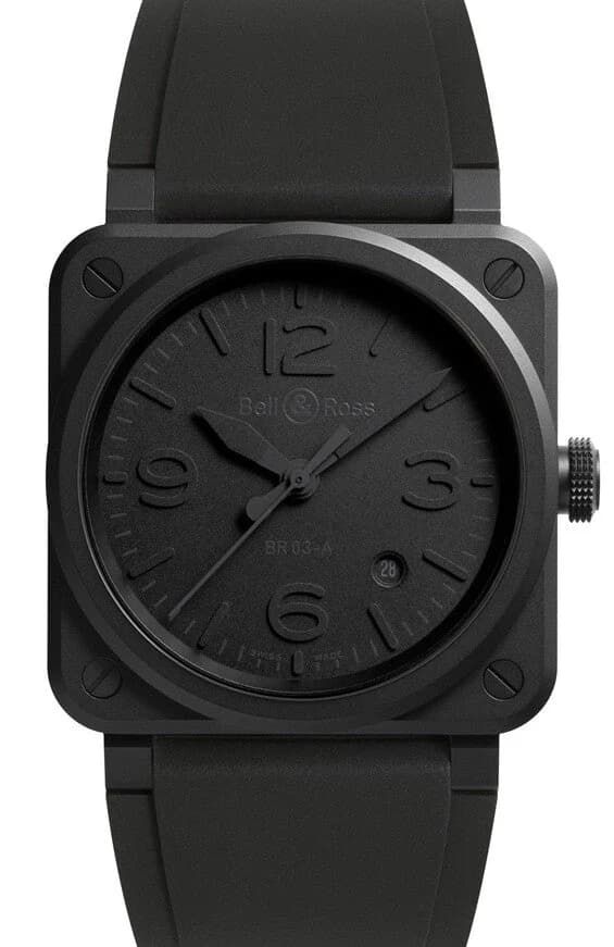 Bell & Ross BR 03 – Ref. BR03A-PH-CE/SRB, like new