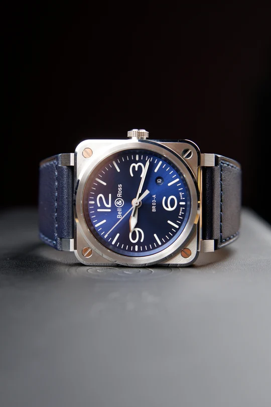 Bell & Ross BR 03 – Ref. BR03A-BLU-ST/SCA, Wie neu – 2/2