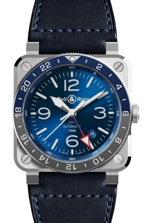 Bell & Ross BR 03 – Ref. BR0393-BLU-ST/SCA, Wie neu