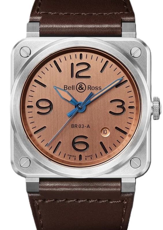 Bell & Ross BR 03 – Ref. BR03A-GB-ST/SCA, like new