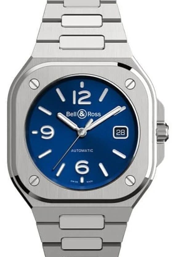 Bell & Ross BR 05 – Ref. BR05A-BLU-ST/SST, like new