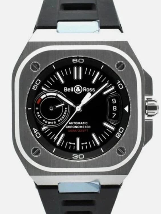 Bell & Ross BR 05 – Ref. BRX5R-BL-ST/SRB, Wie neu