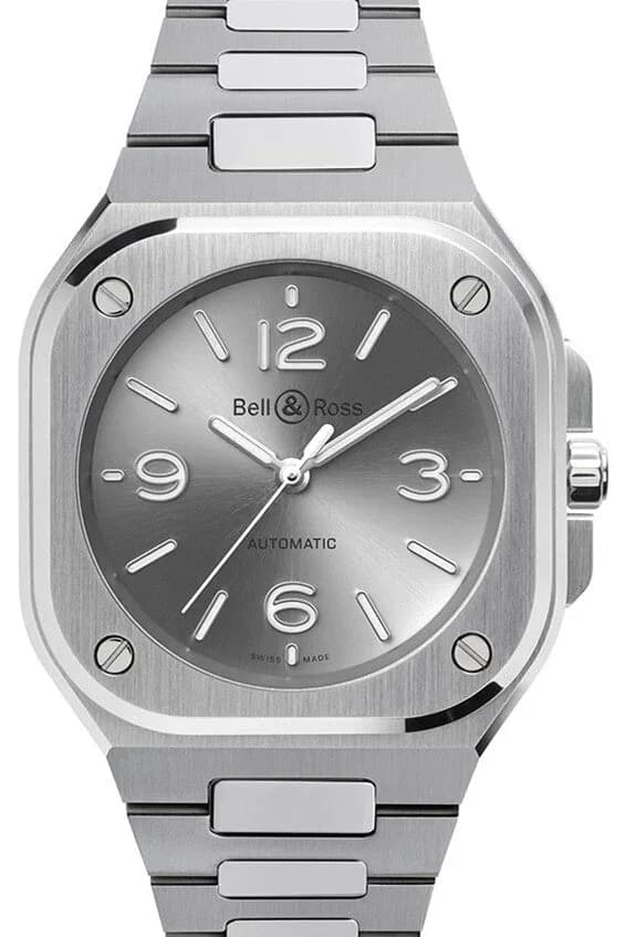 Bell & Ross BR 05 – Ref. BR05A-S-GR-ST/SST, Wie neu